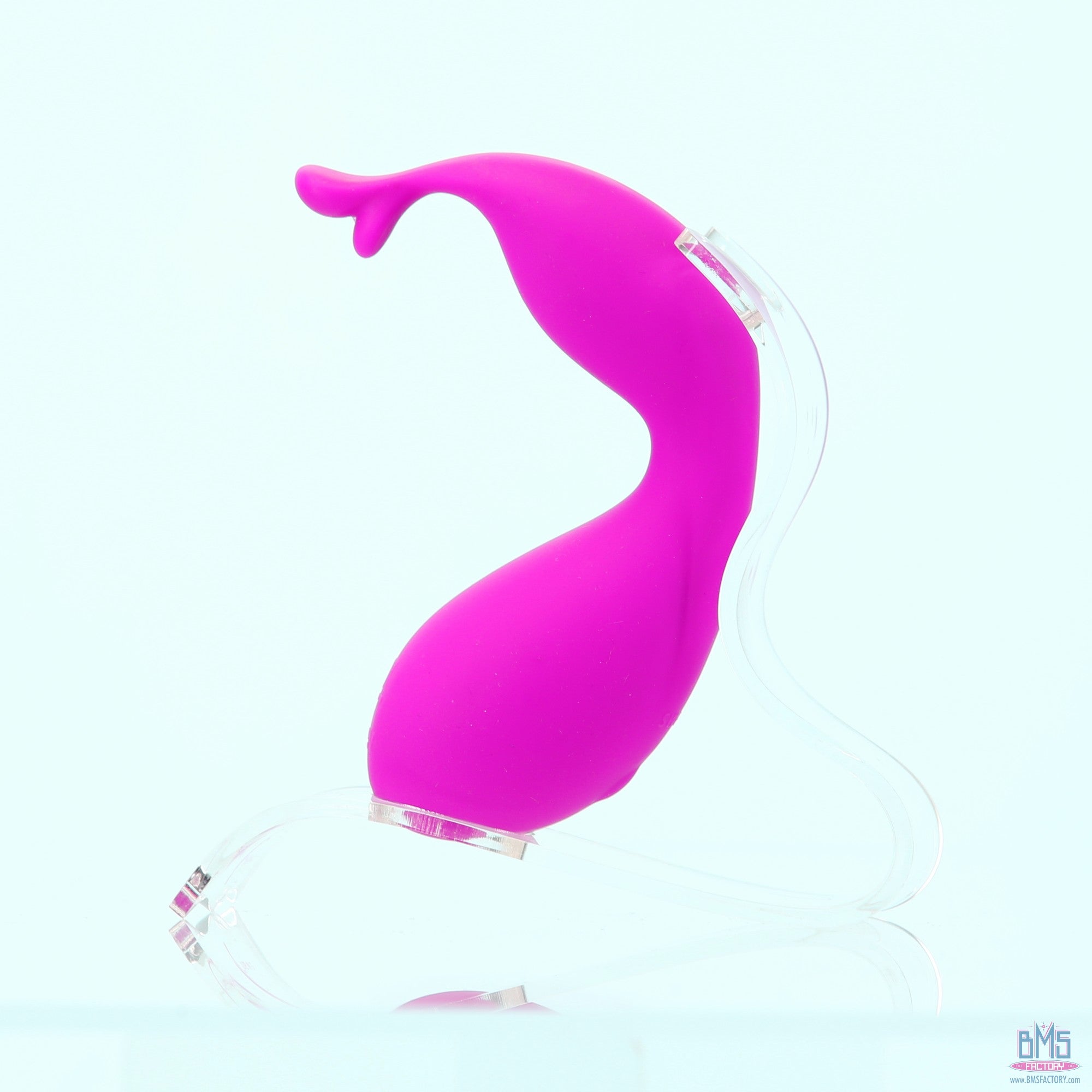 Swan - Kiss - Squeeze Control Clitoral Stimulator - Rechargeable - Pink