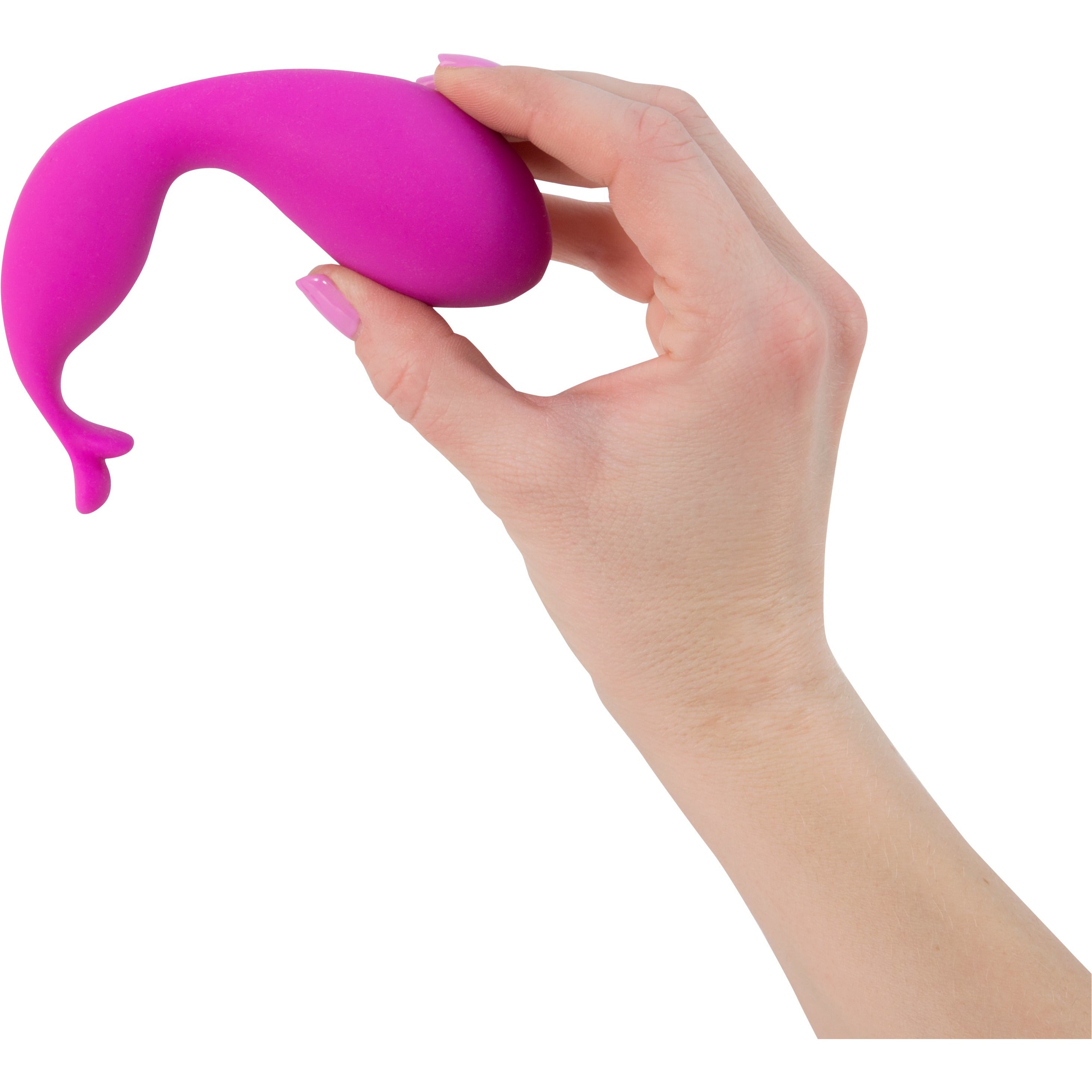 Swan - Kiss - Squeeze Control Clitoral Stimulator - Rechargeable - Pink