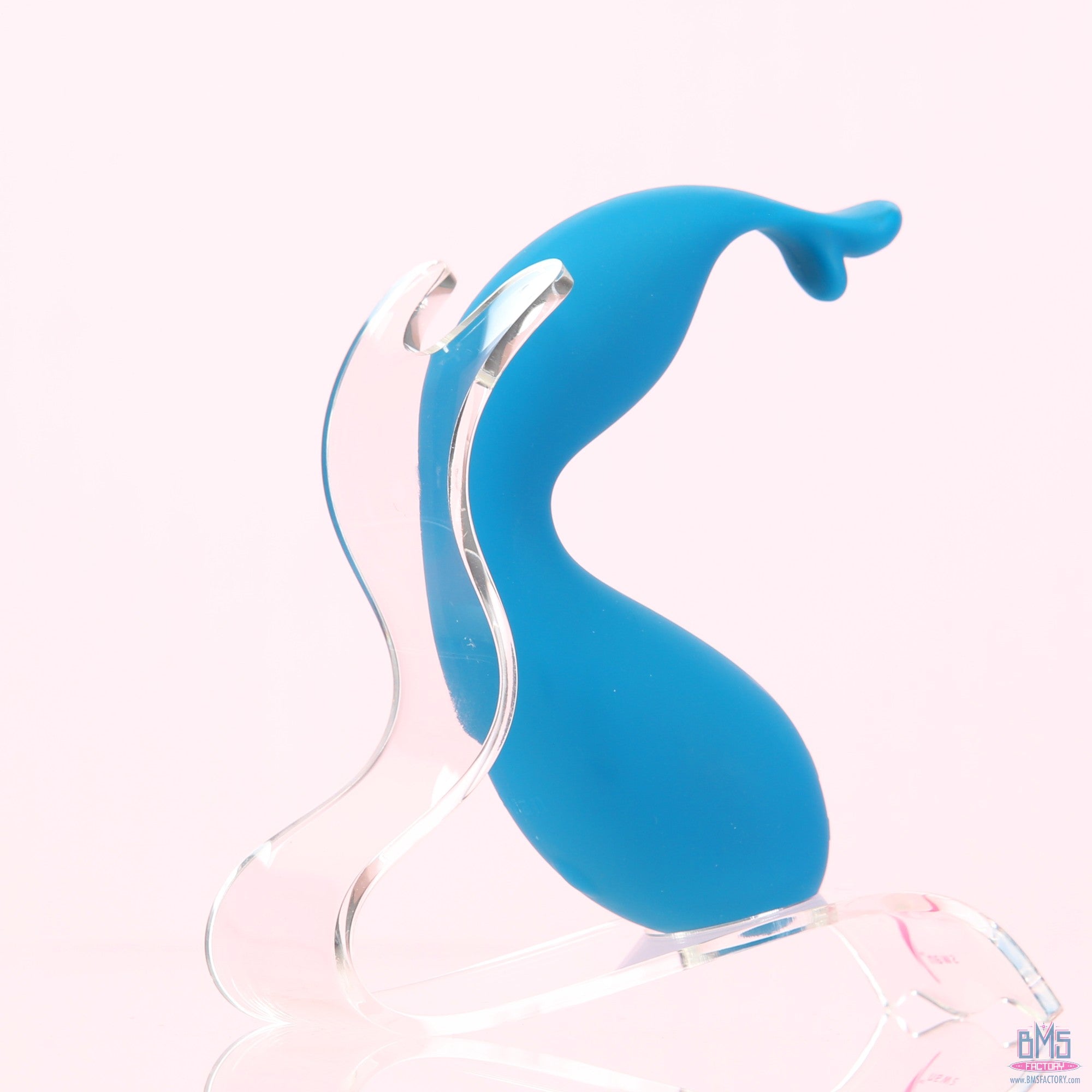 Swan - Kiss - Squeeze Control Clitoral Stimulator - Rechargeable - Teal