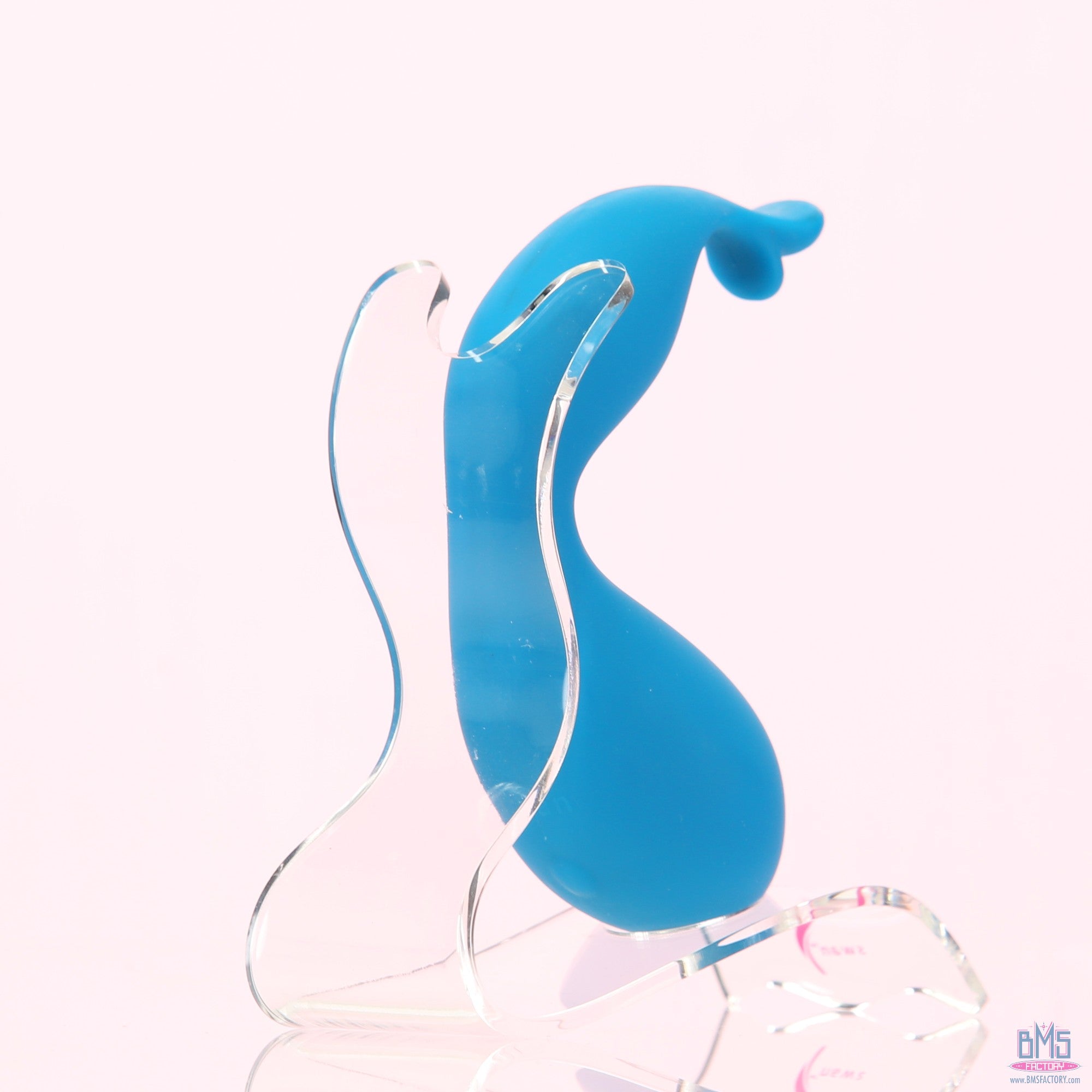 Swan - Kiss - Squeeze Control Clitoral Stimulator - Rechargeable - Teal