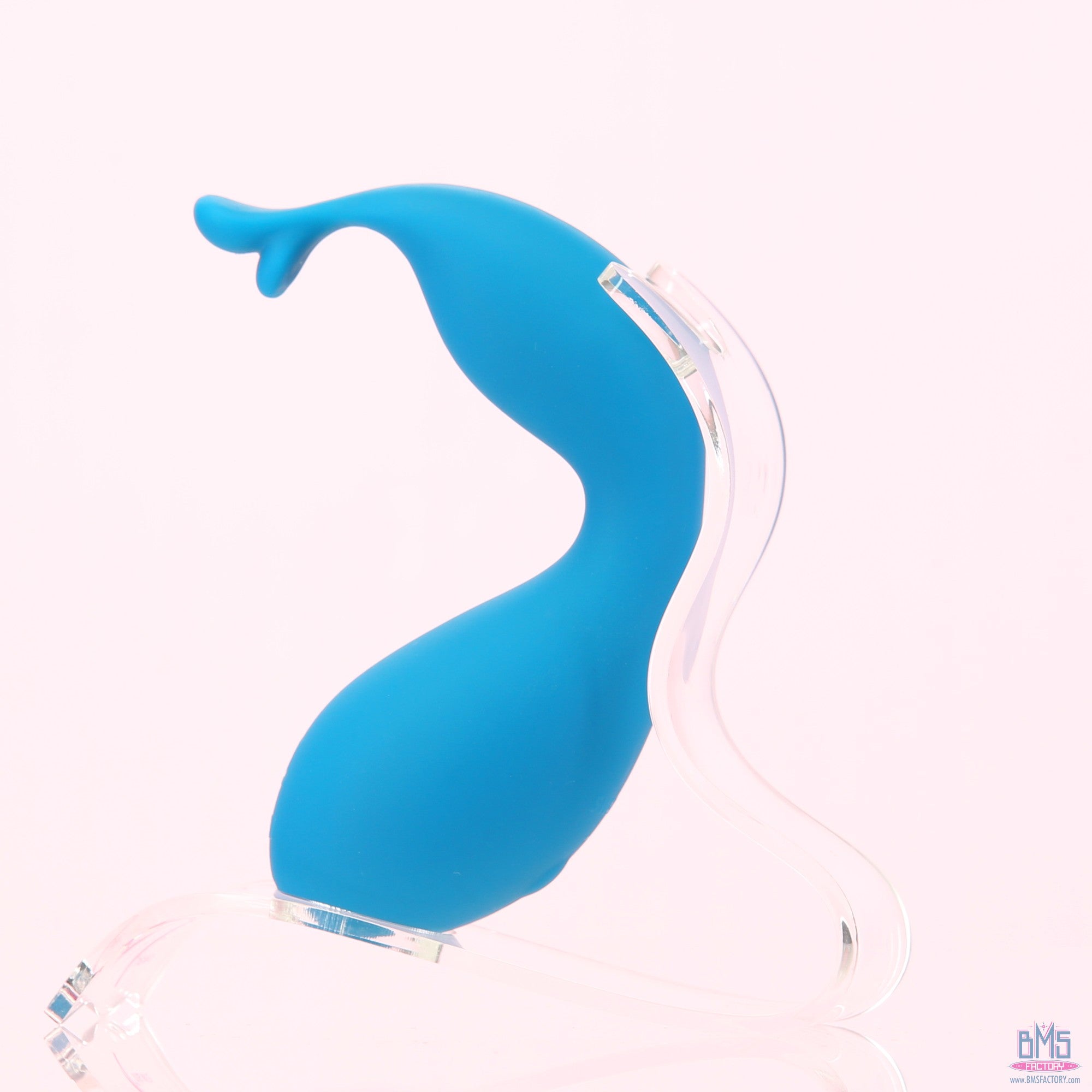 Swan - Kiss - Squeeze Control Clitoral Stimulator - Rechargeable - Teal
