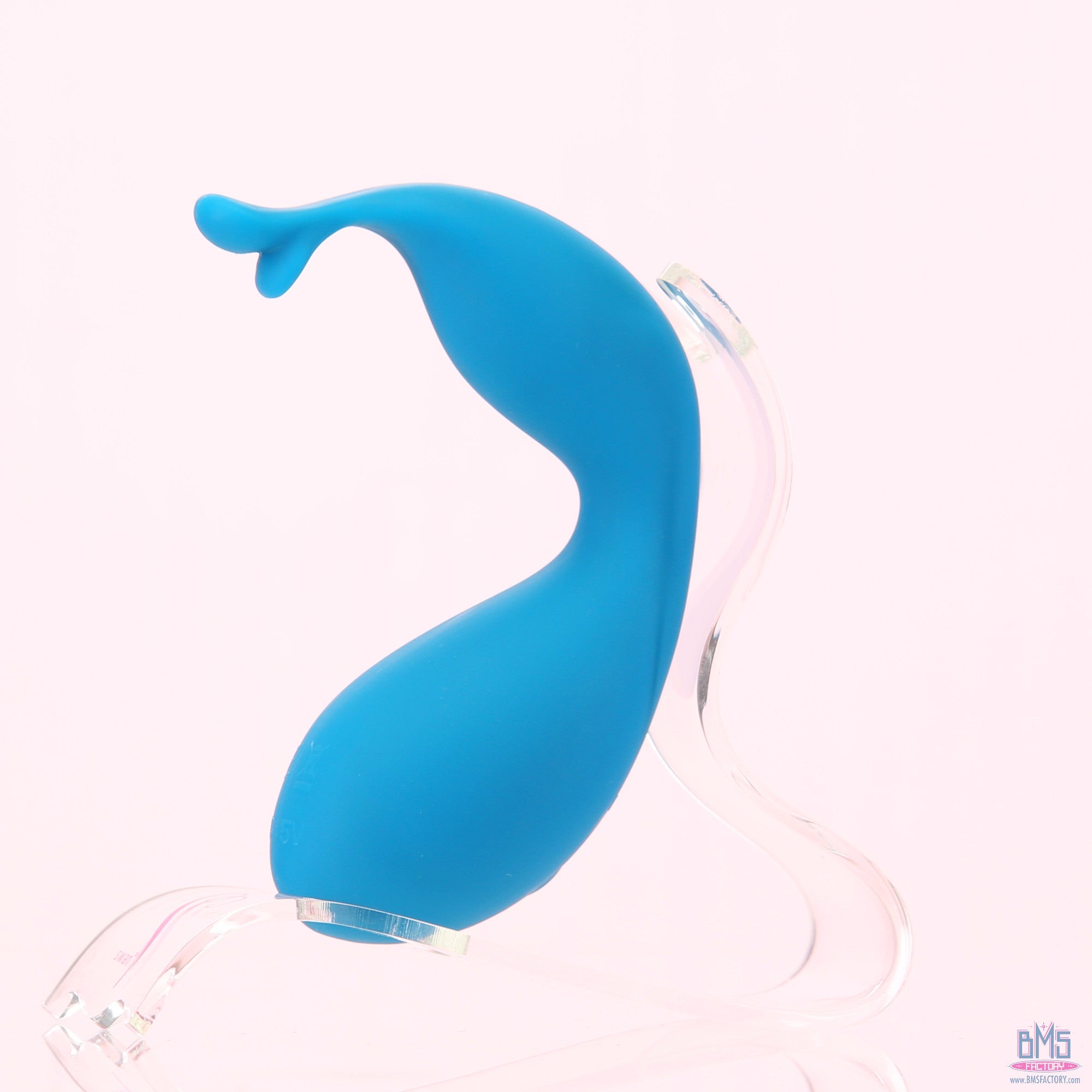 Swan - Kiss - Squeeze Control Clitoral Stimulator - Rechargeable - Teal