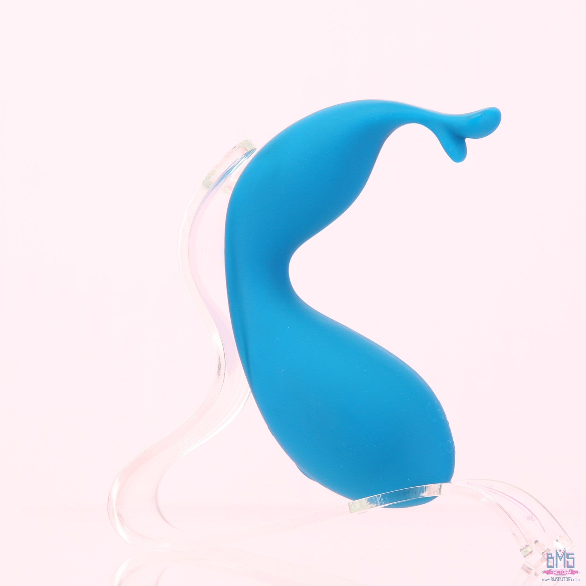 Swan - Kiss - Squeeze Control Clitoral Stimulator - Rechargeable - Teal