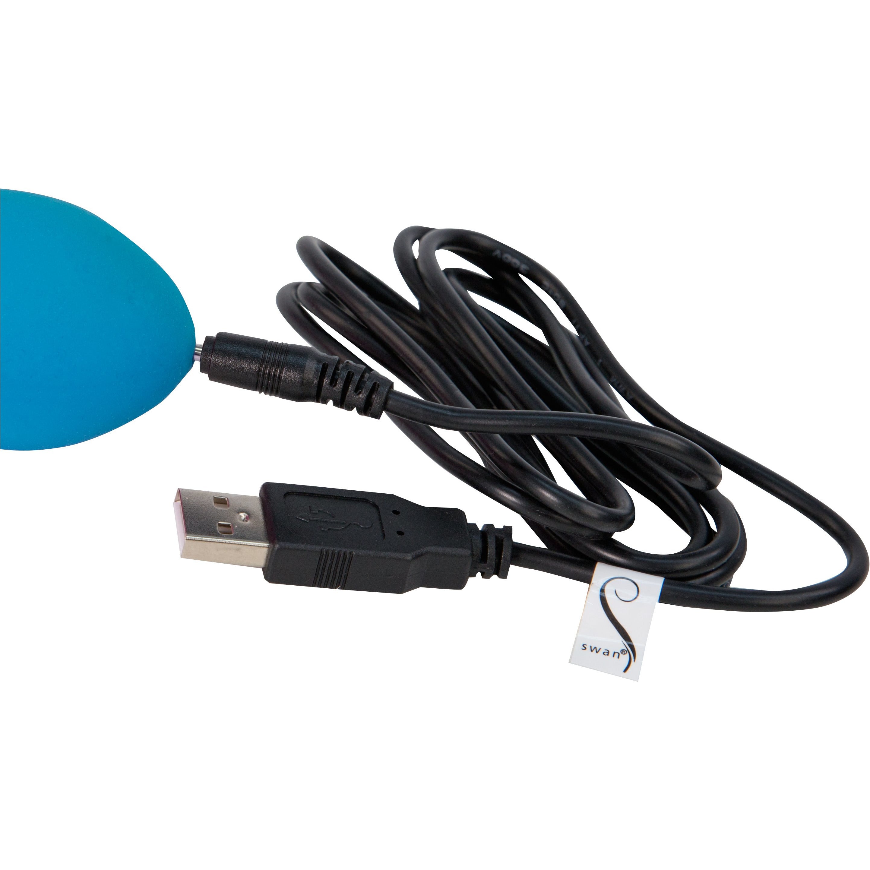 Swan - Kiss - Squeeze Control Stimulateur Clitoridien - Rechargeable - Bleu Sarcelle