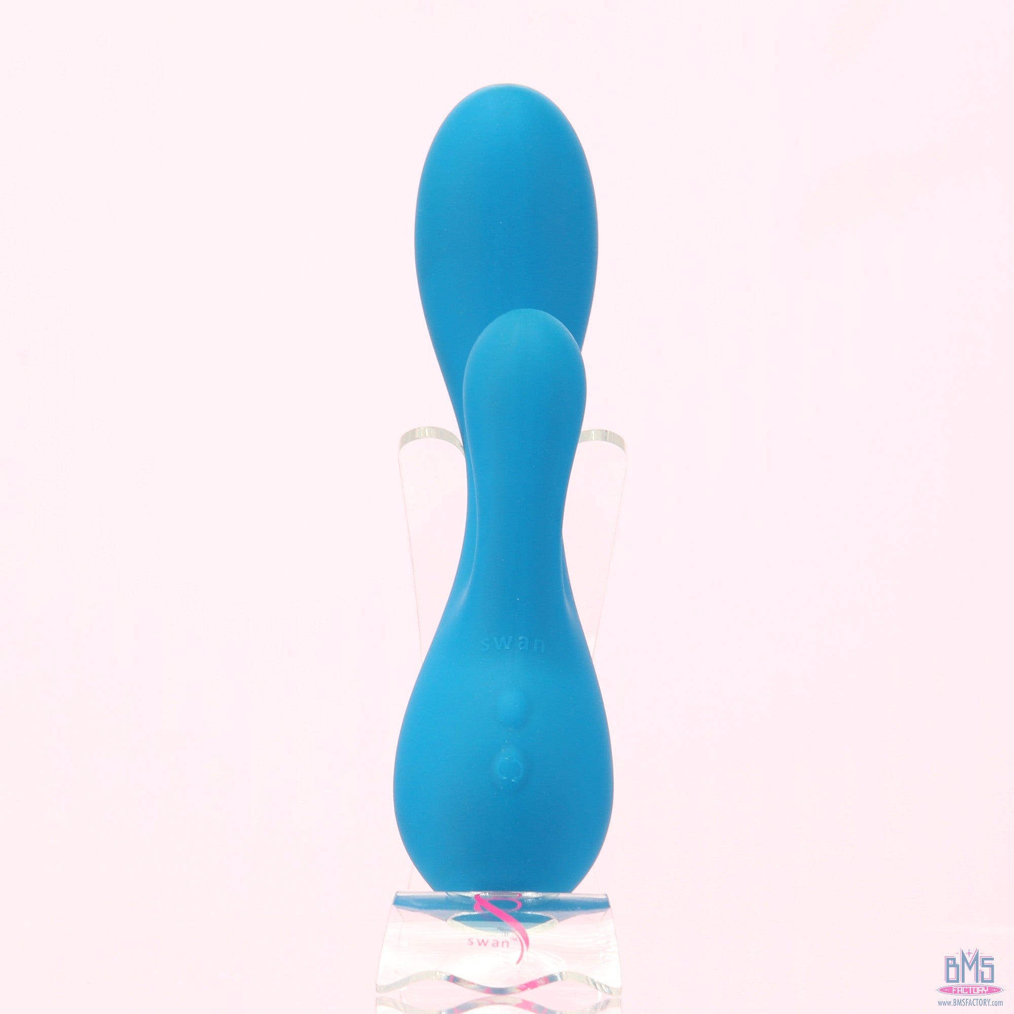 Swan - Hug - Squeeze Control Dual Vibrator - Rechargeable - Teal