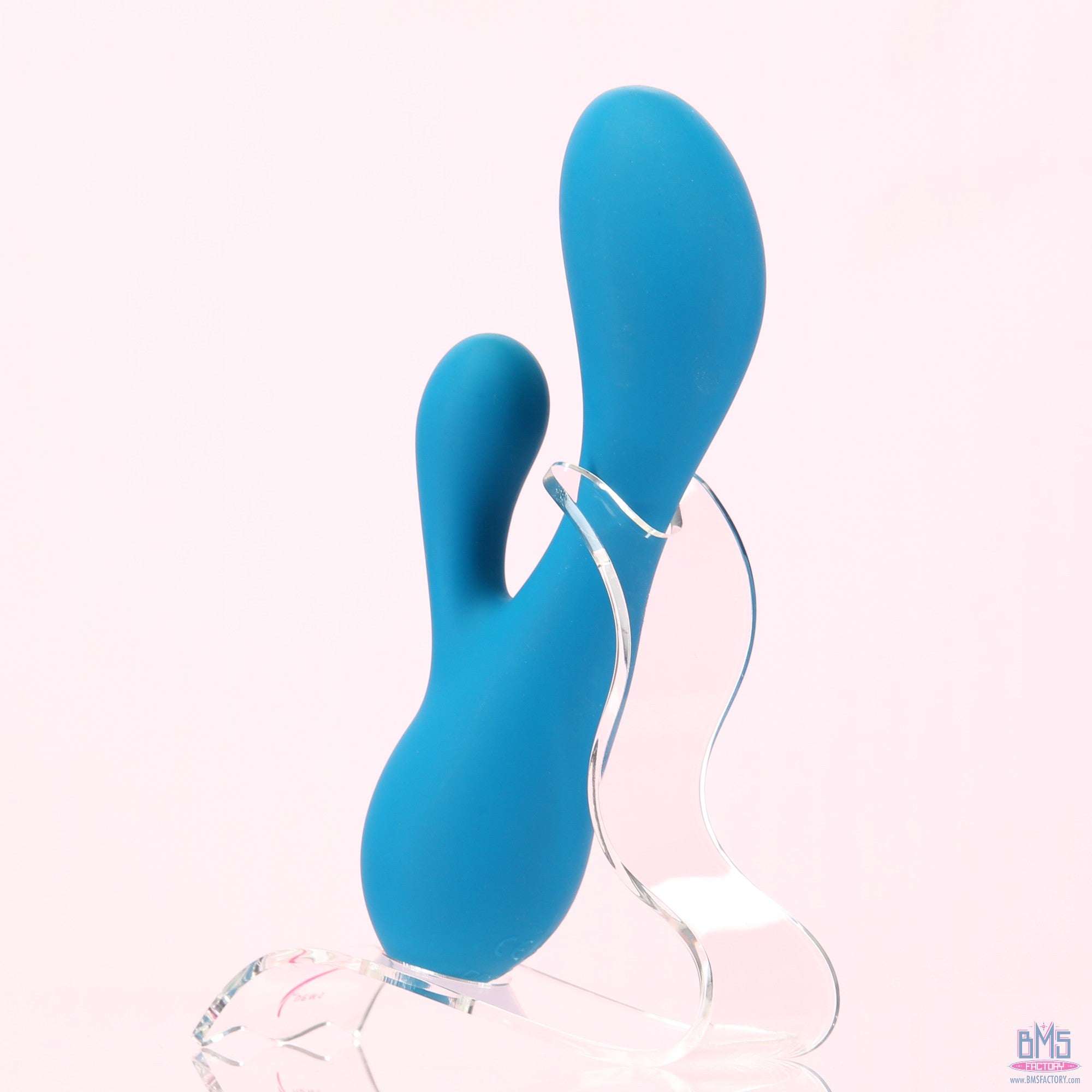 Swan - Hug - Squeeze Control Dual Vibrator - Rechargeable - Teal