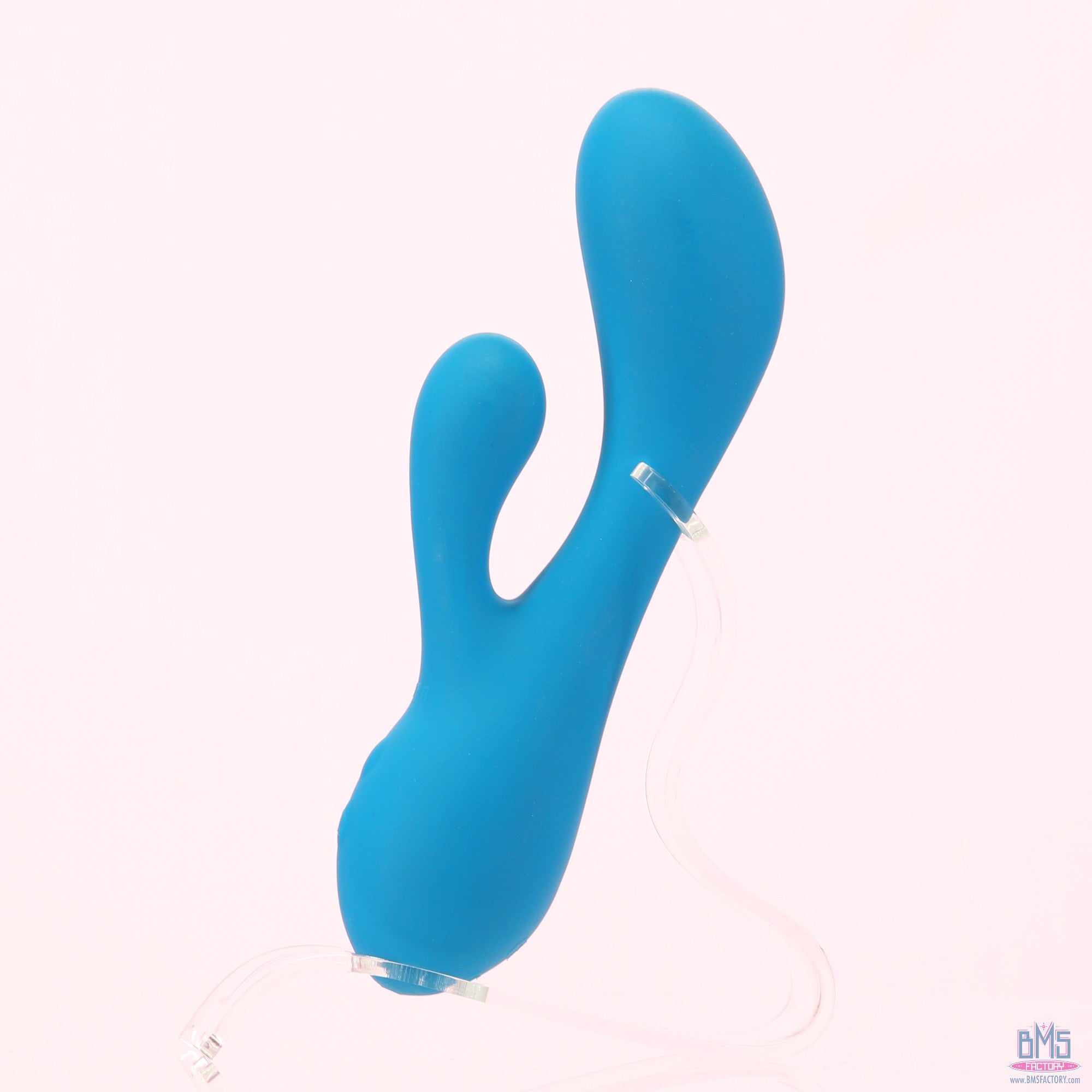 Swan - Hug - Squeeze Control Dual Vibrator - Rechargeable - Teal