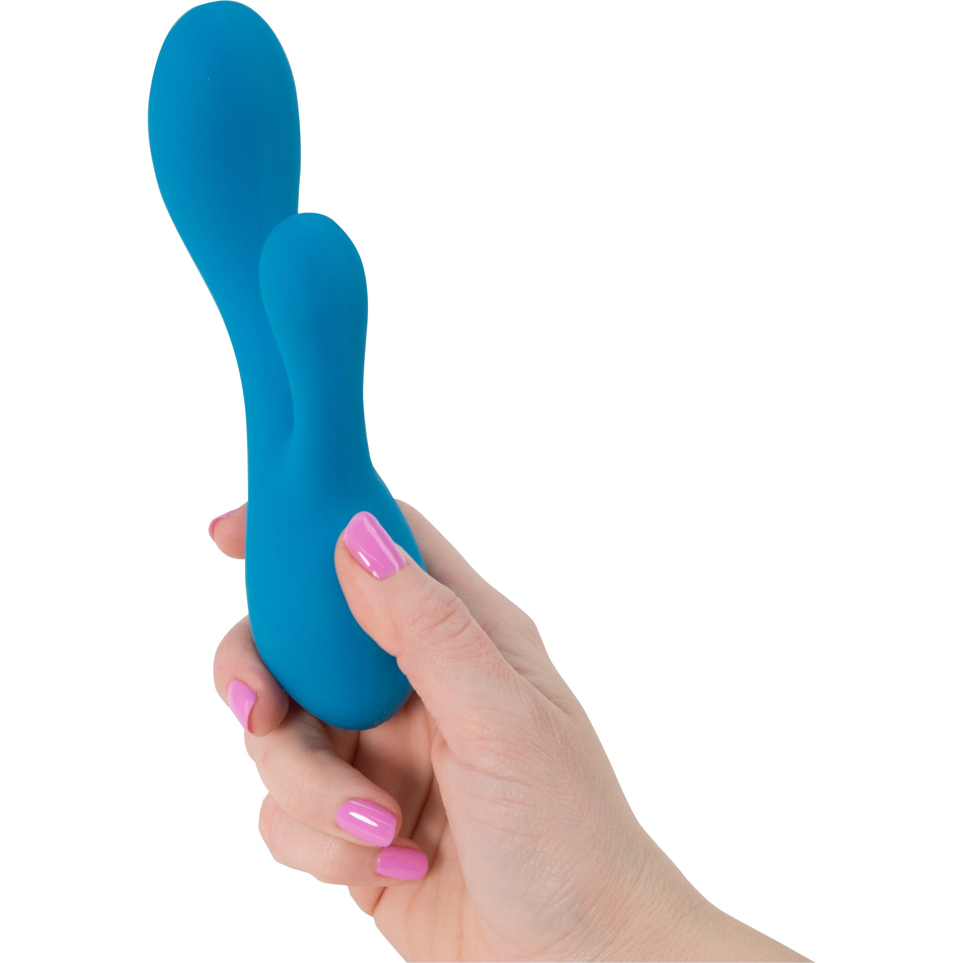 Swan - Hug - Squeeze Control Dual Vibrator - Rechargeable - Teal