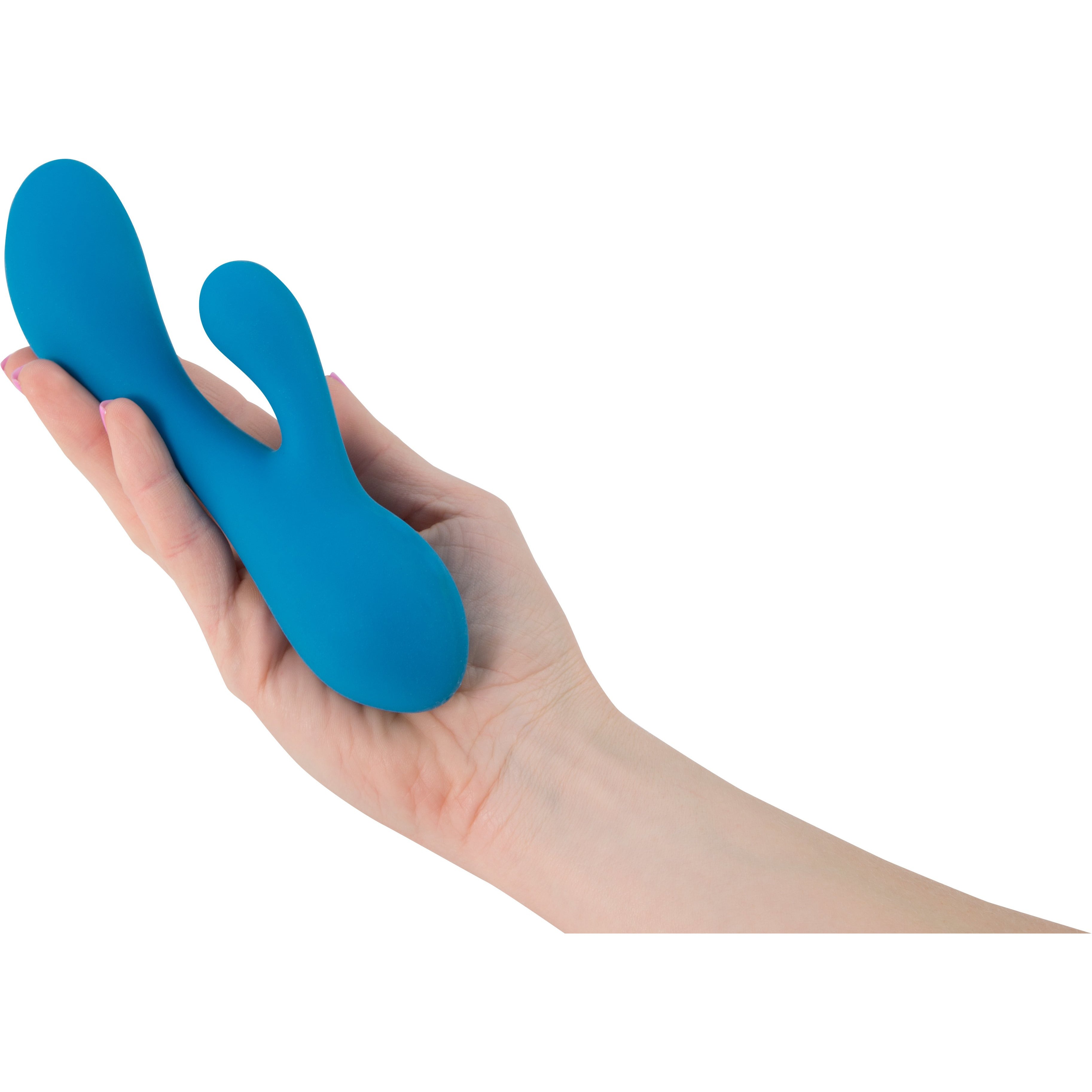 Swan - Hug - Squeeze Control Dual Vibrator - Rechargeable - Teal