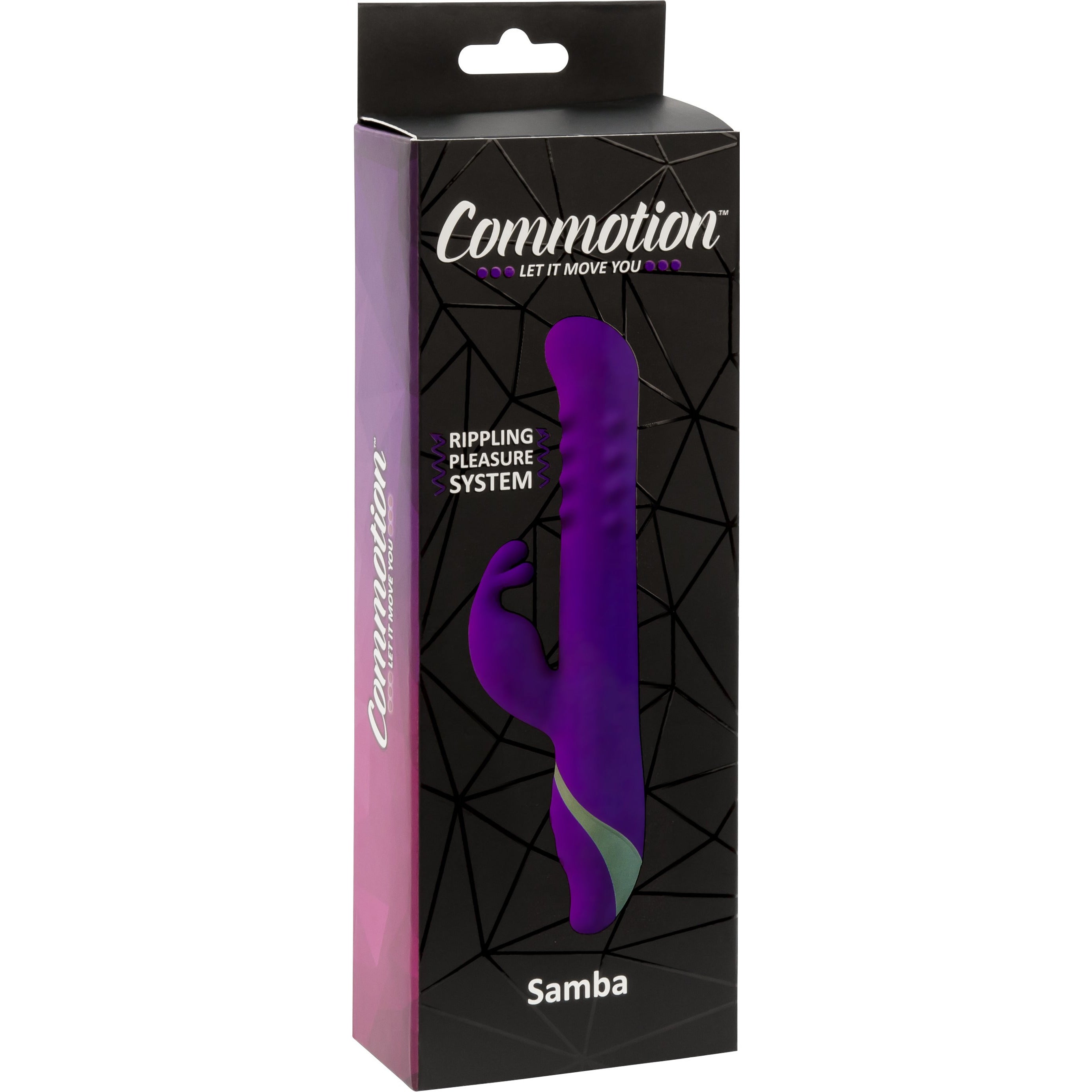 Commotion - Vibromasseur Samba - Violet