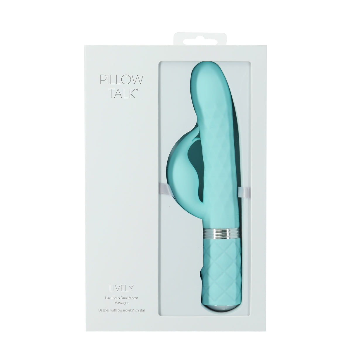 Pillow Talk - Animé - Masseur de luxe à double moteur - Sarcelle