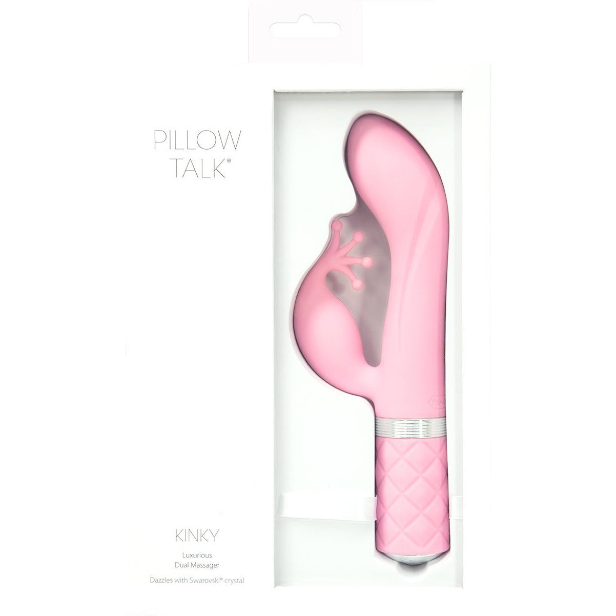 Pillow Talk - Double Vibromasseur Coquin - Rechargeable - Rose