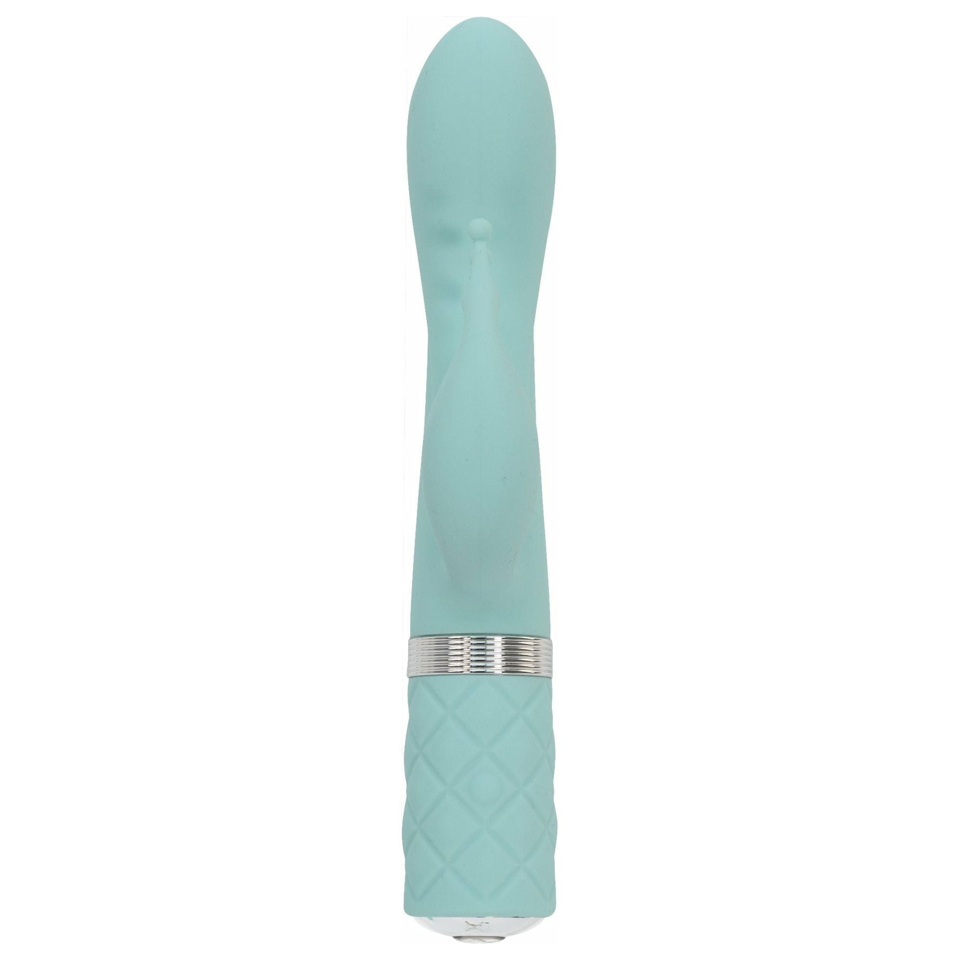 Pillow Talk - Double Vibromasseur Kinky - Rechargeable - Bleu sarcelle