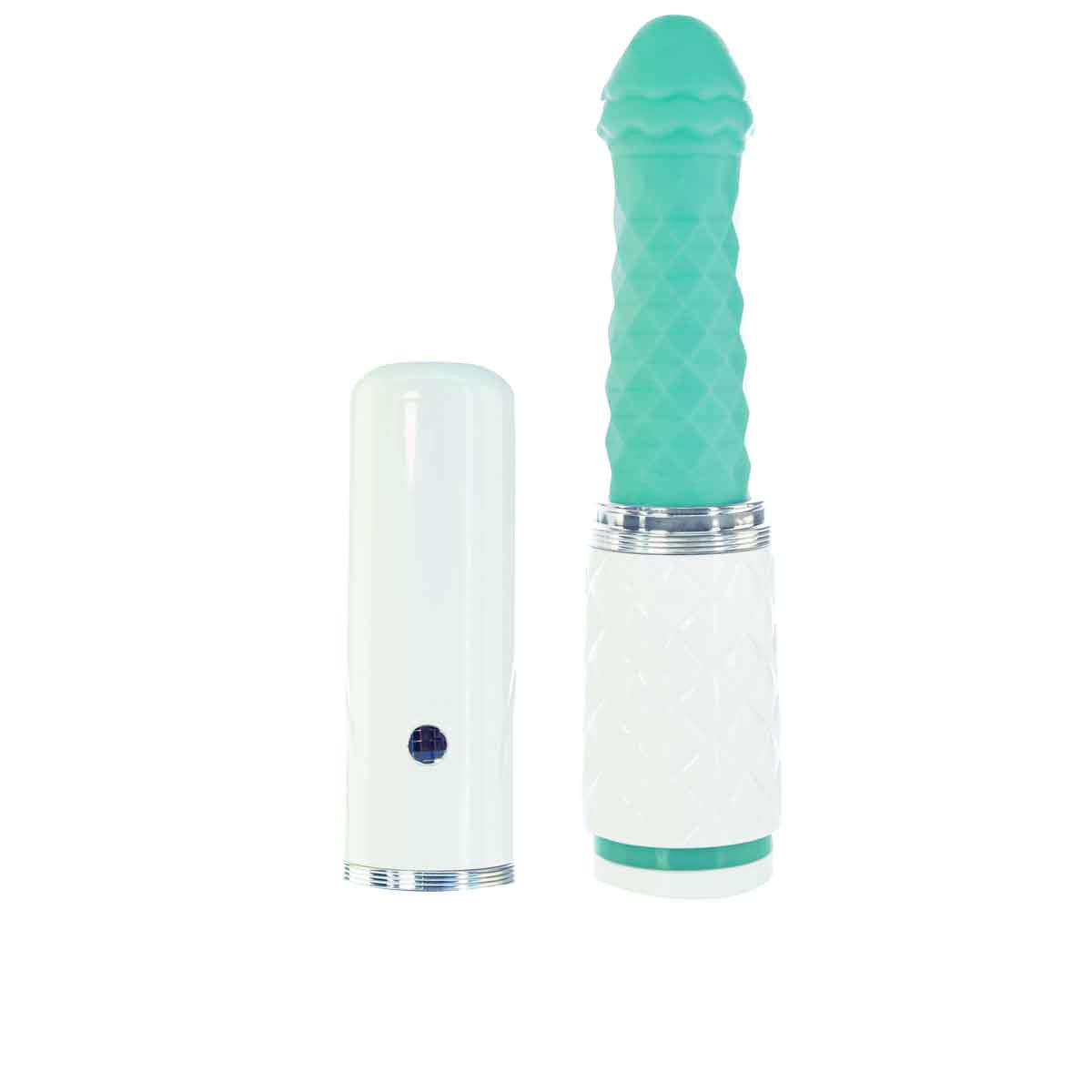 Pillow Talk - Feisty - Thrusting Vibrator - Rechargeable - Teal