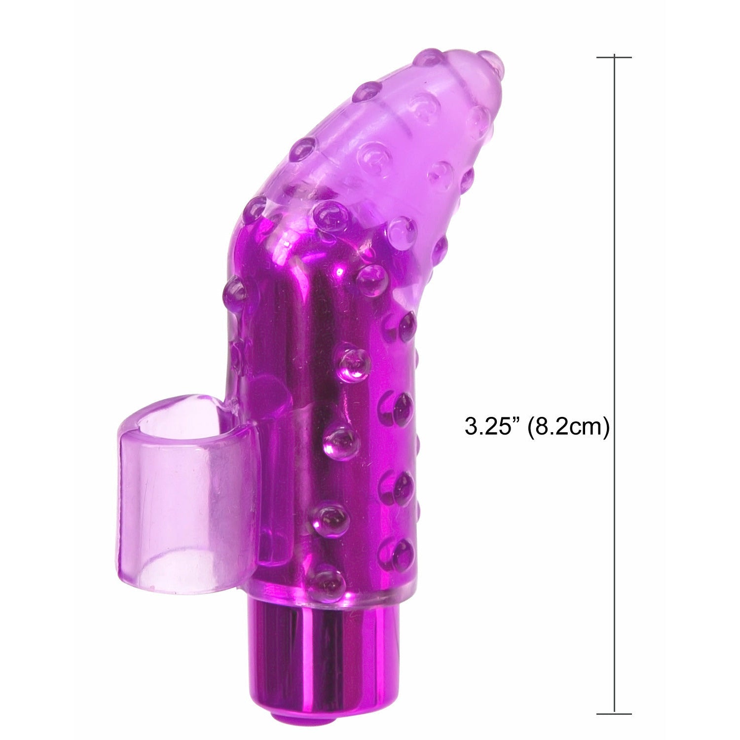 Doigt Coquin Rechargeable - Vibrateur et Stimulateur Clitoridien - Violet