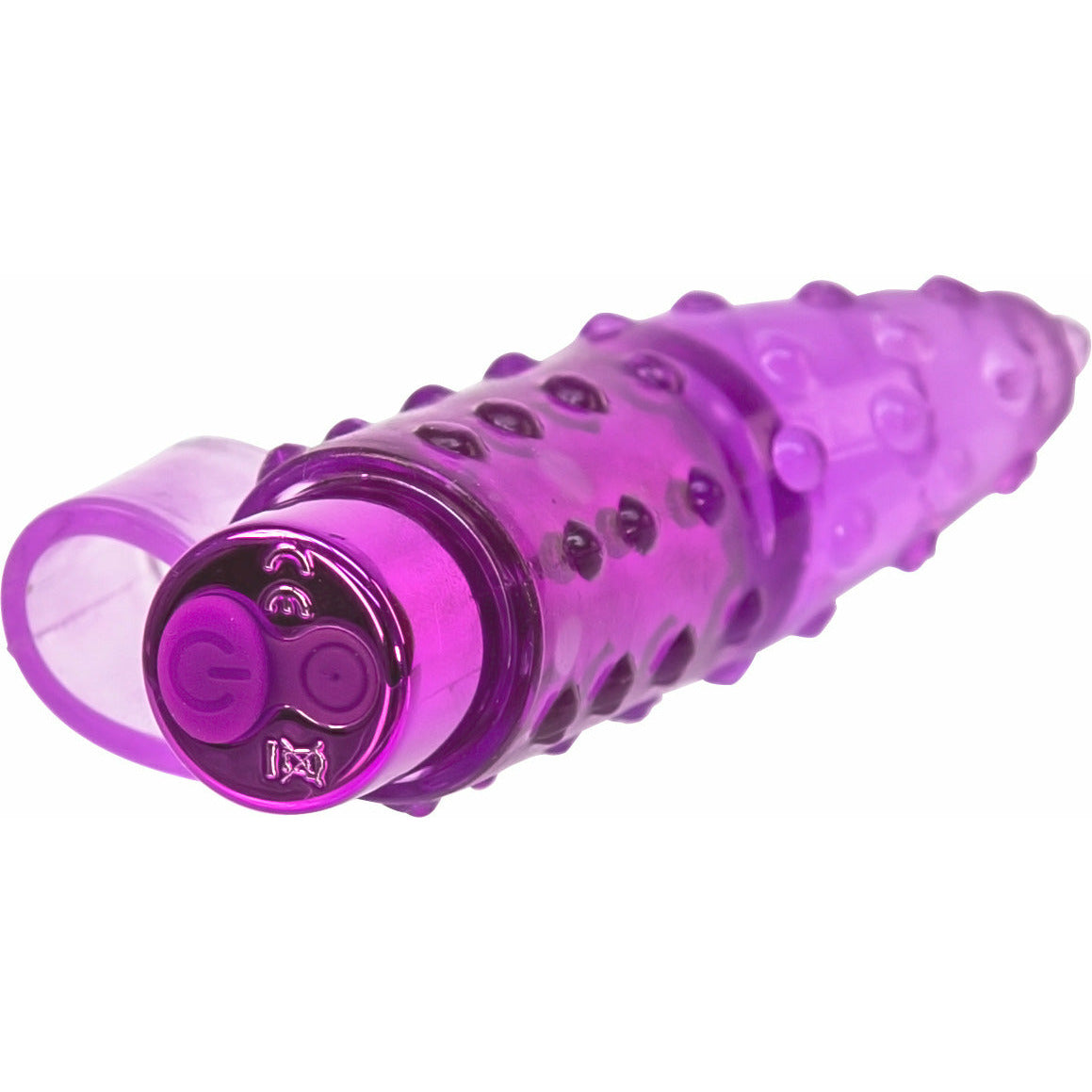Doigt Coquin Rechargeable - Vibrateur et Stimulateur Clitoridien - Violet