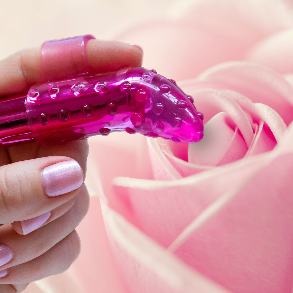 Pure Love® - Rechargeable Frisky Finger Vibrator - Pink