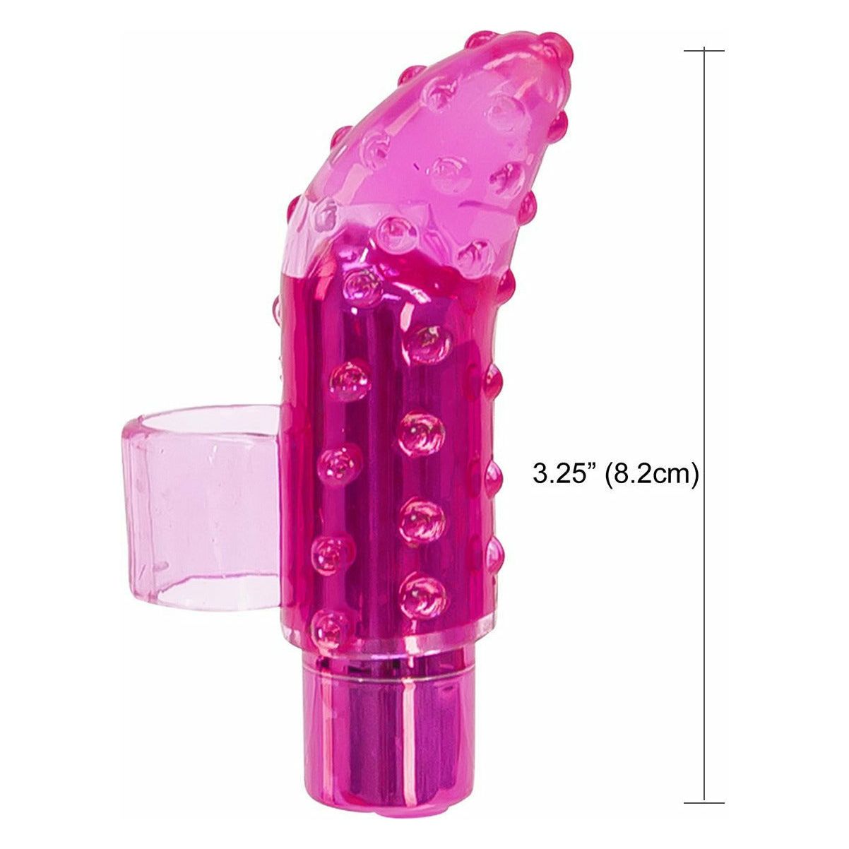 Doigt Coquin Rechargeable - Vibrateur et Stimulateur Clitoridien - Rose