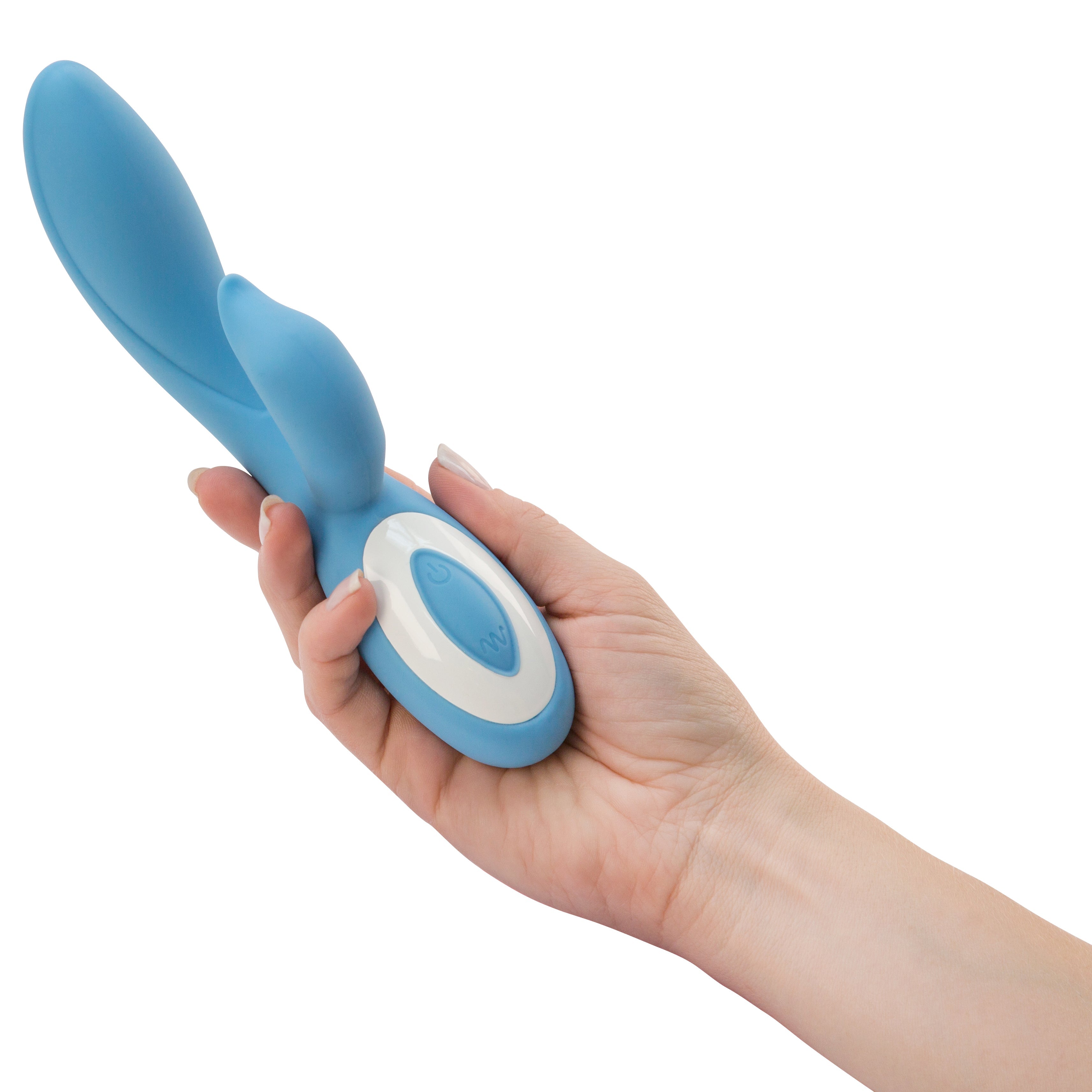 Pure Love® - G-Spot Rabbit-Style Vibrator - Blue