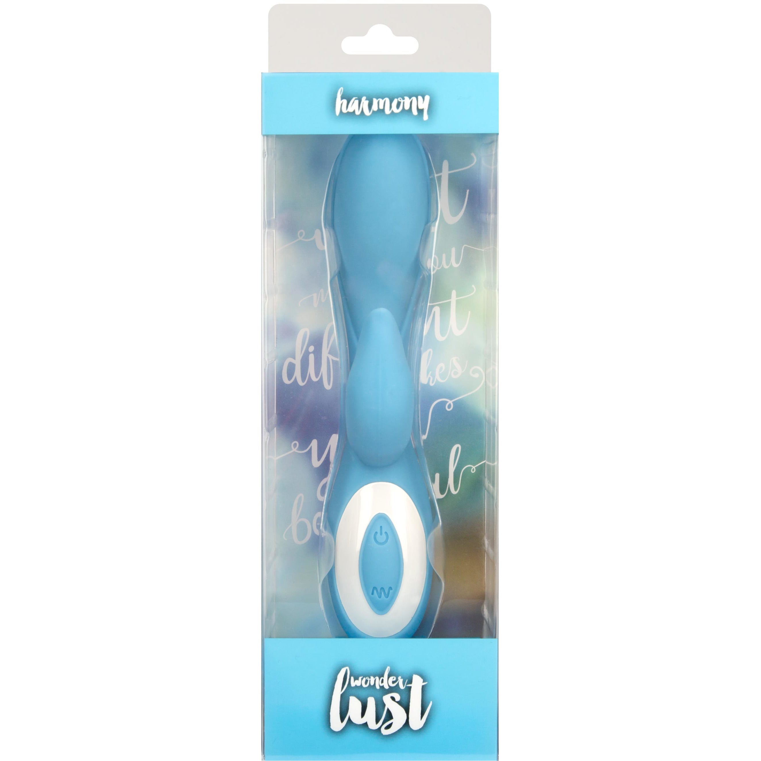 Wonderlust - Harmony - Vibromasseur Lapin - Rechargeable - Bleu