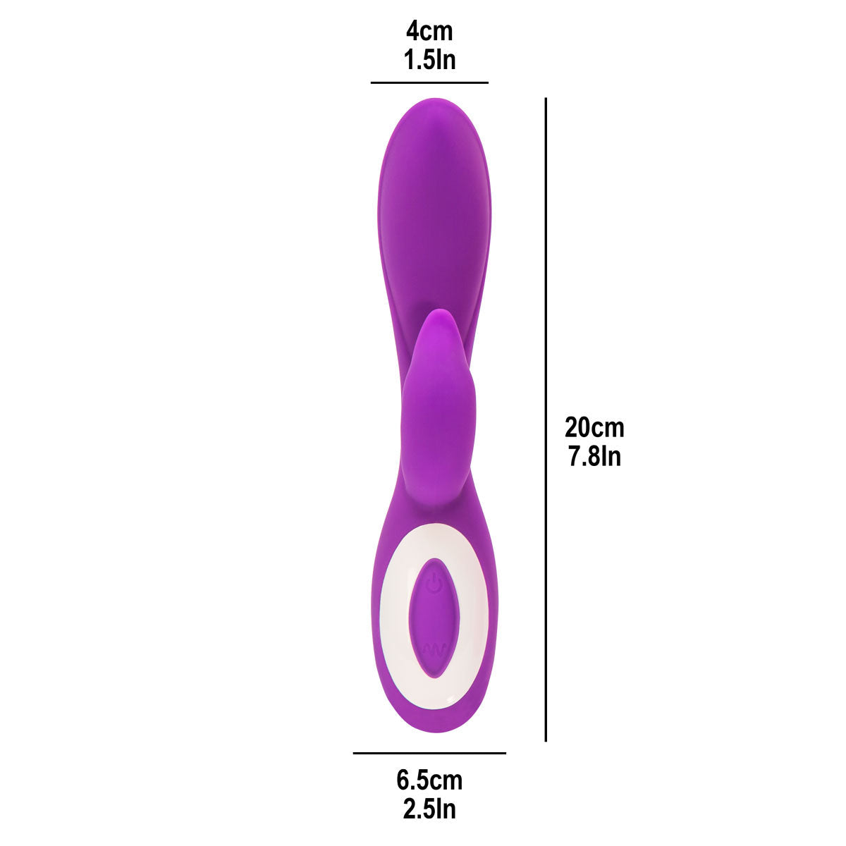 Wonderlust - Harmony - Vibrateur lapin - Rechargeable - Violet