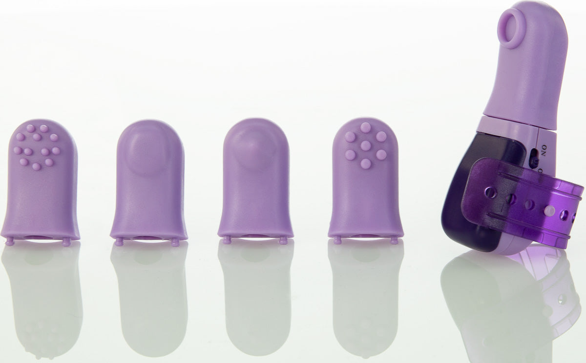 BMS - Masseur 5 en 1 Turbo Finger - Violet