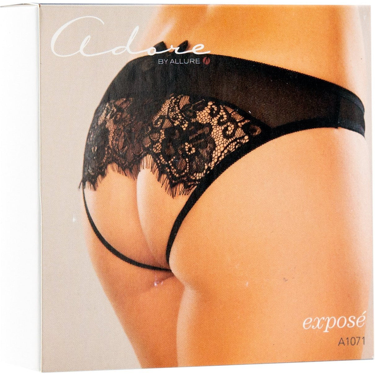 Adore by Allure - Culotte Expose - Noir