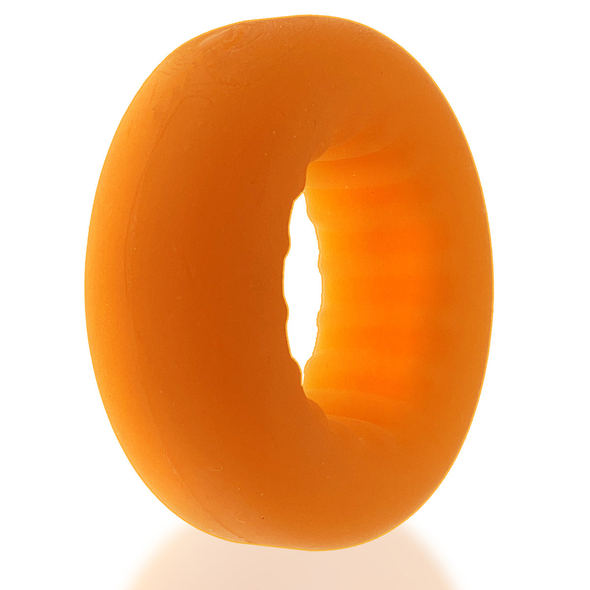 OXBALLS - AXIS Rib Grip Cock Ring - Orange