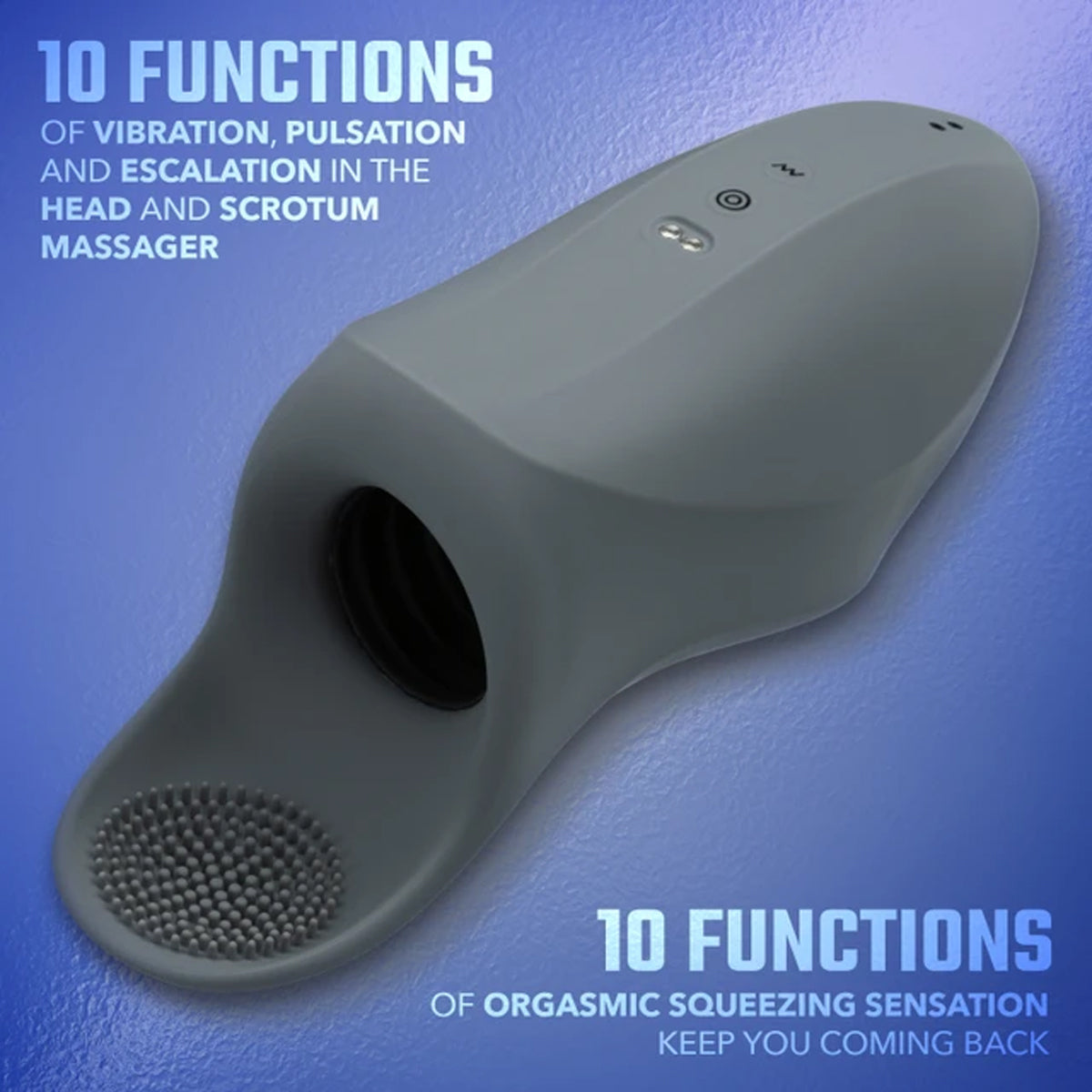 Calexotics® Milk Master – Rechargeable Squeeze & Please Stroker