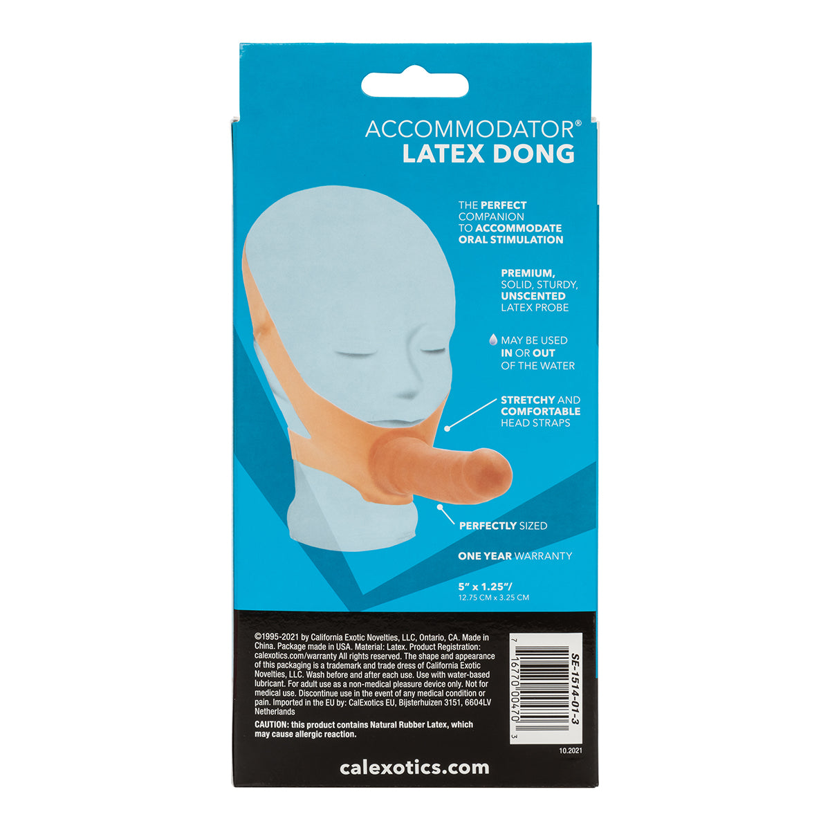 CalExotics® Accommodator Bite en latex
