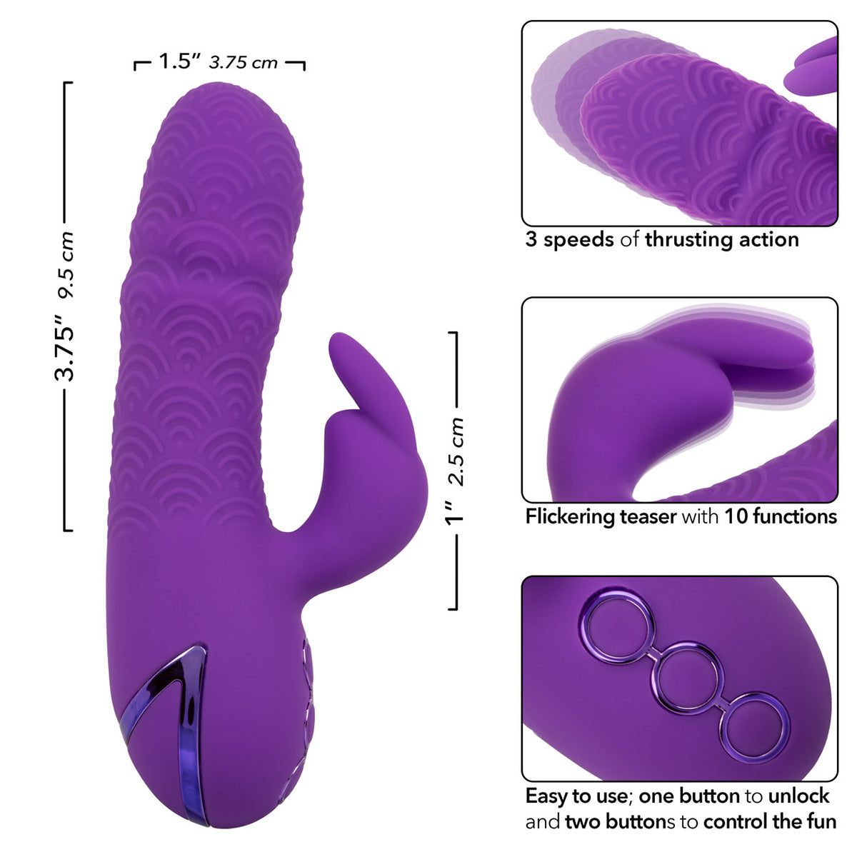 CalExotics® California Dreaming Manhattan Beach Marvel - Violet