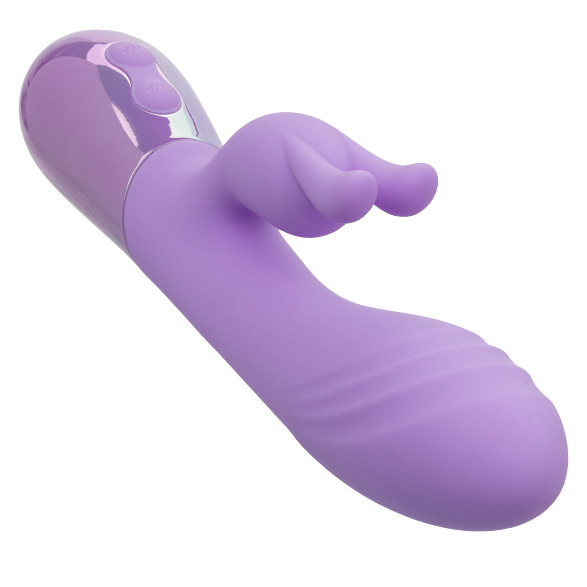 CalExotics® Aura Dual Ripple Vibe – Violet clair