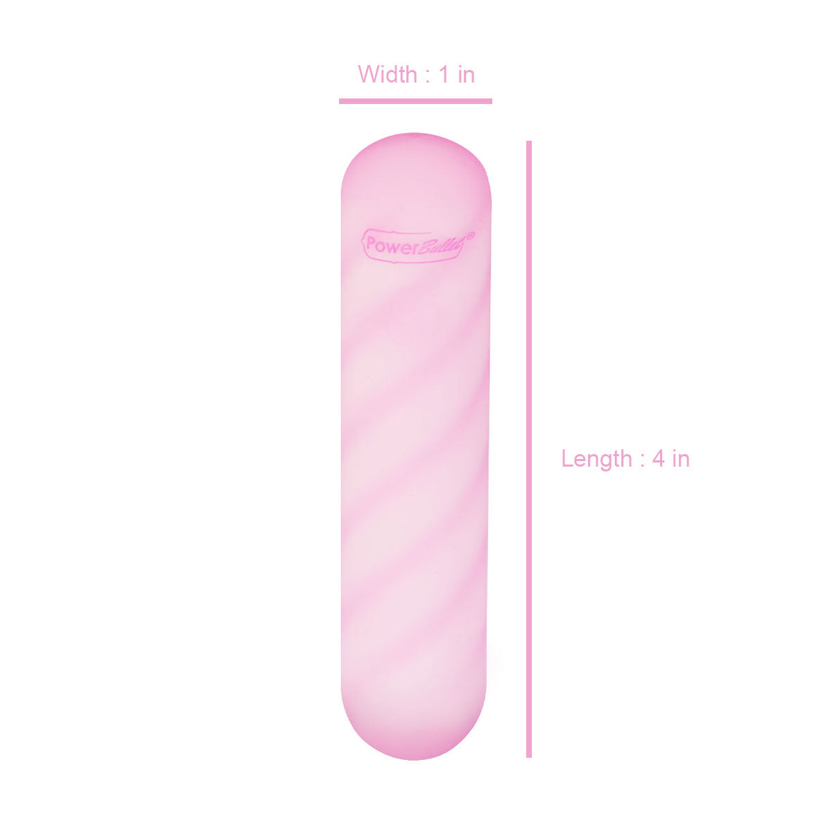 Softies - Dual Silicone Body Vibe - 4" - Pink