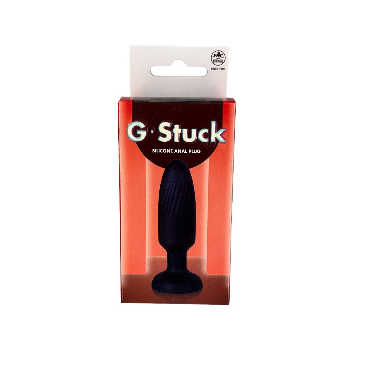 NMC – G Stuck – Silicone Anal Plug – Metallic Black
