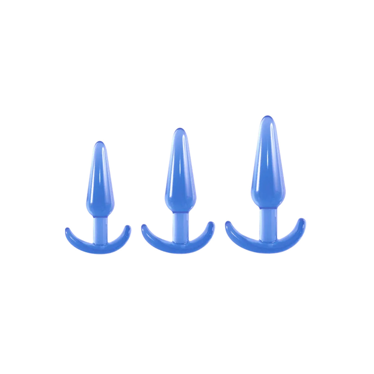 NMC – Butt Fantasy – Triple Tapered Anal Plug Set – Blue