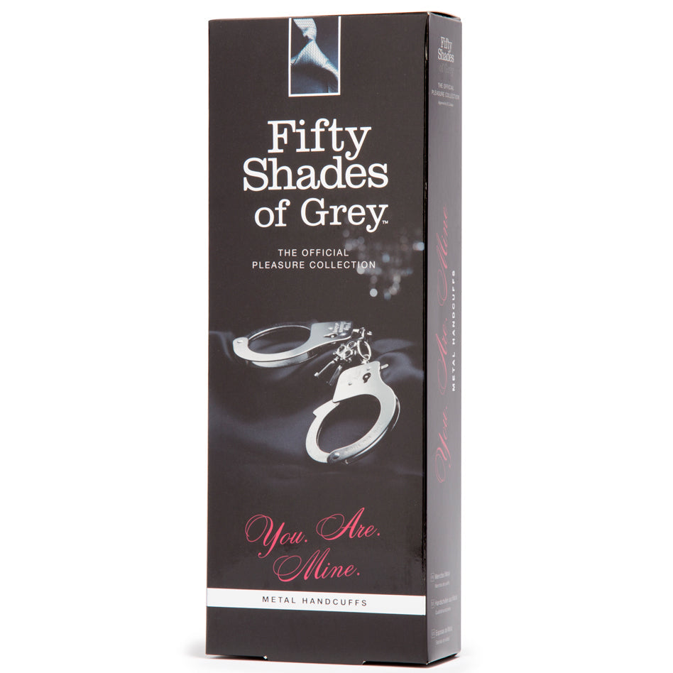 Fifty Shades of Grey - You Are Mine Metal Handcuffs