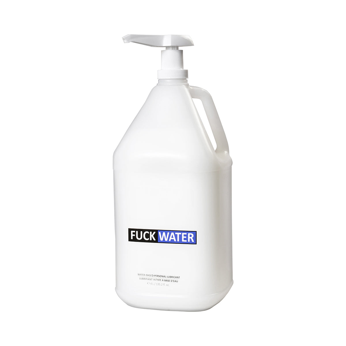 Fuck Water - White Water-Based Personal Lubricant – 135.2oz/4L