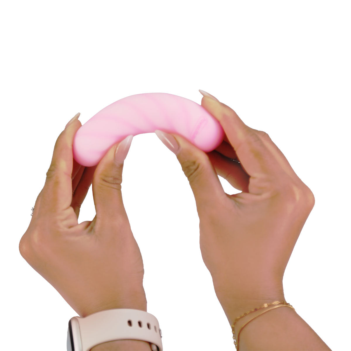 Softies - Dual Silicone Body Vibe - 4" - Pink