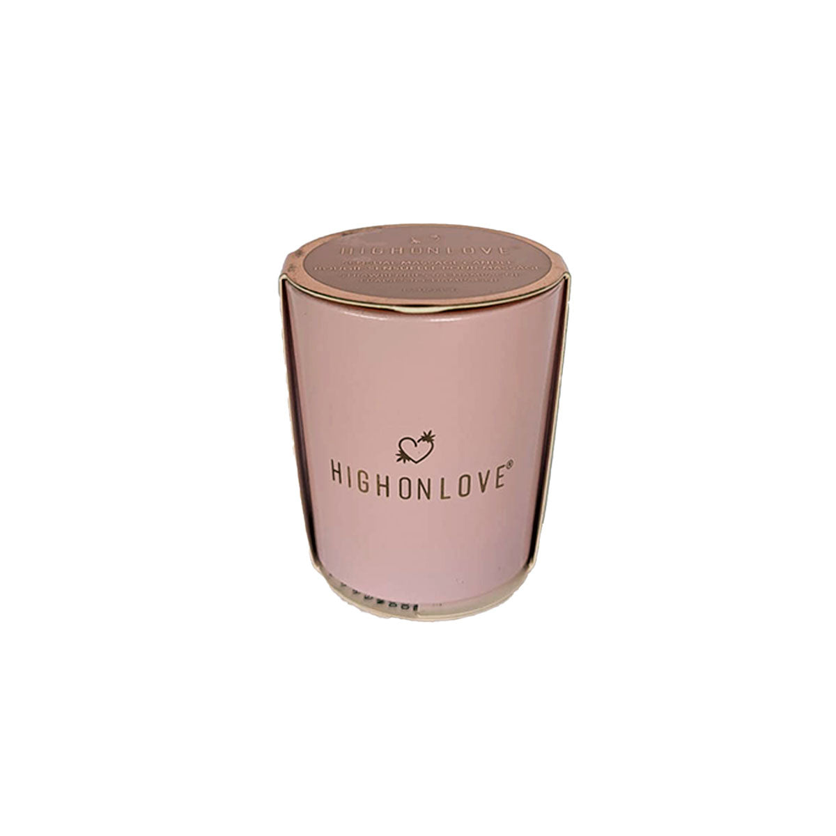 Bougie miniature High on Love Fraise & Champagne – 34 g