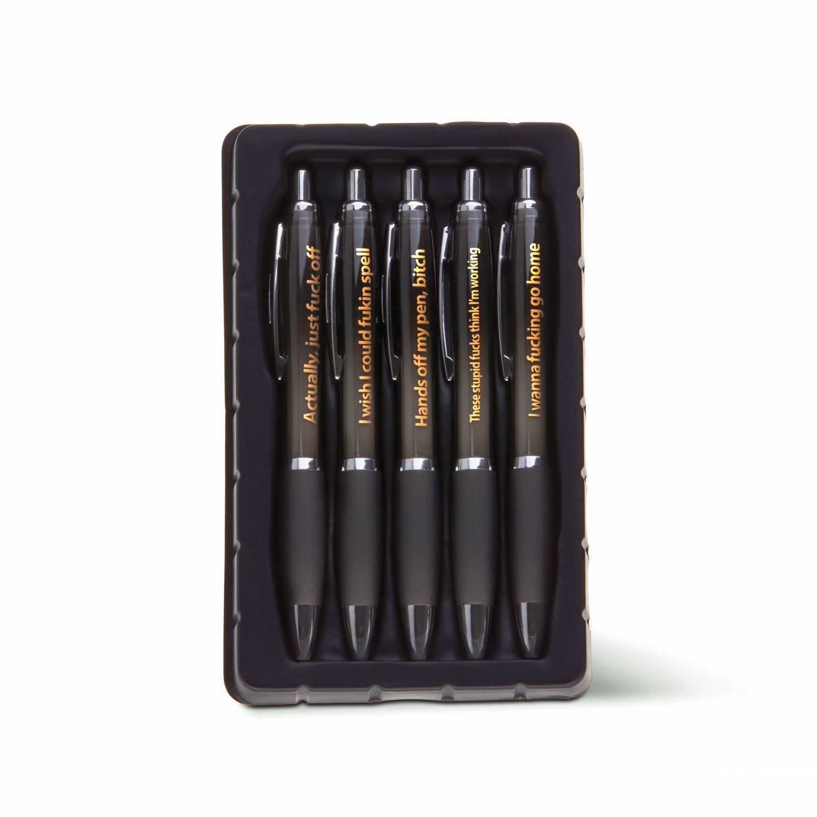 Stylos de bureau scandaleux – Lot de 5 (coût par stylo)