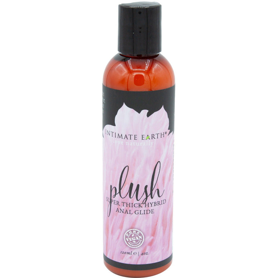 Intimate Earth - Lubrifiant Hybride Anal Ultra Épais et Doux Plush – 120 ml / 4 oz.