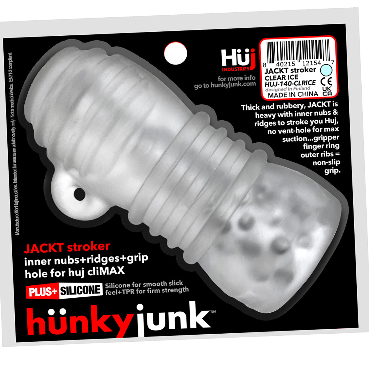 OXBALLS - hünkyjunk - Jackt Stroker - Clear Ice