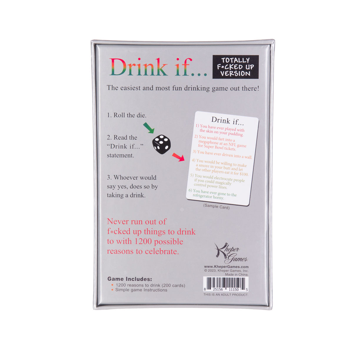 Kheper Games - Drink If … Totally F*cked Up Version The Party Game