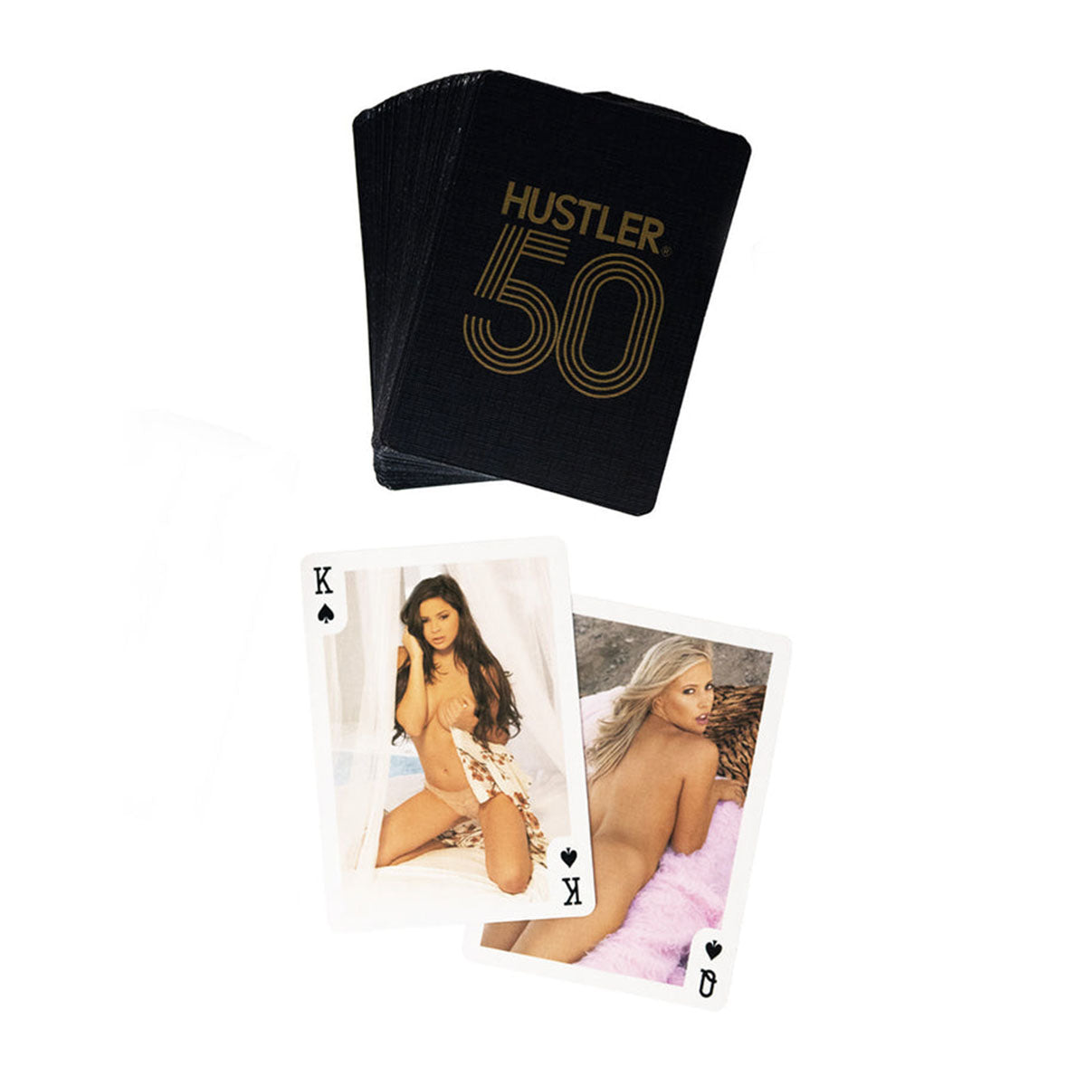Kheper Games Hustler 50 Full Nude Female Playing Cards – 1 paquet