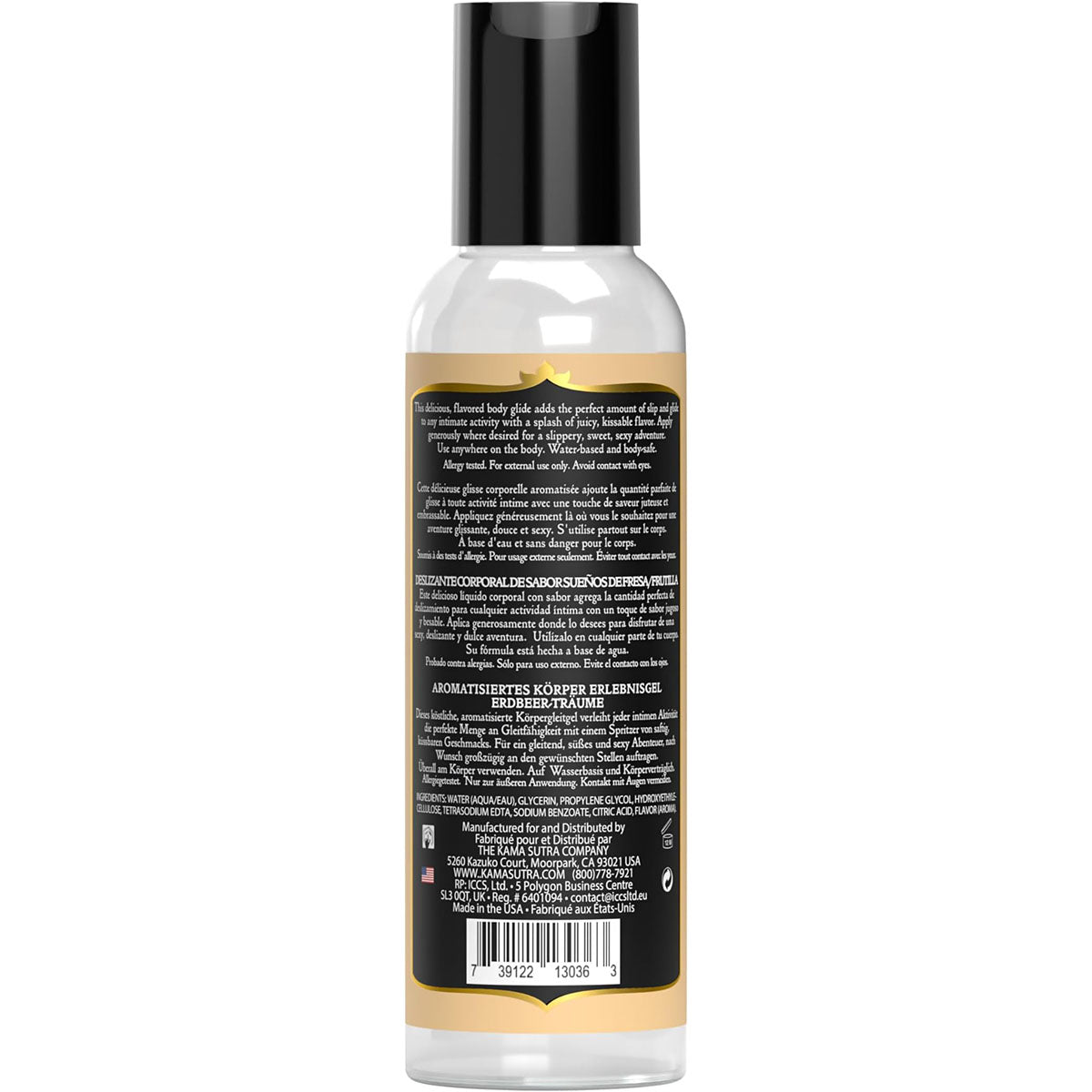 Kama Sutra – Nectar Divin – Lubrifiant corporel aromatisé – Crème Vanille – 59 ml
