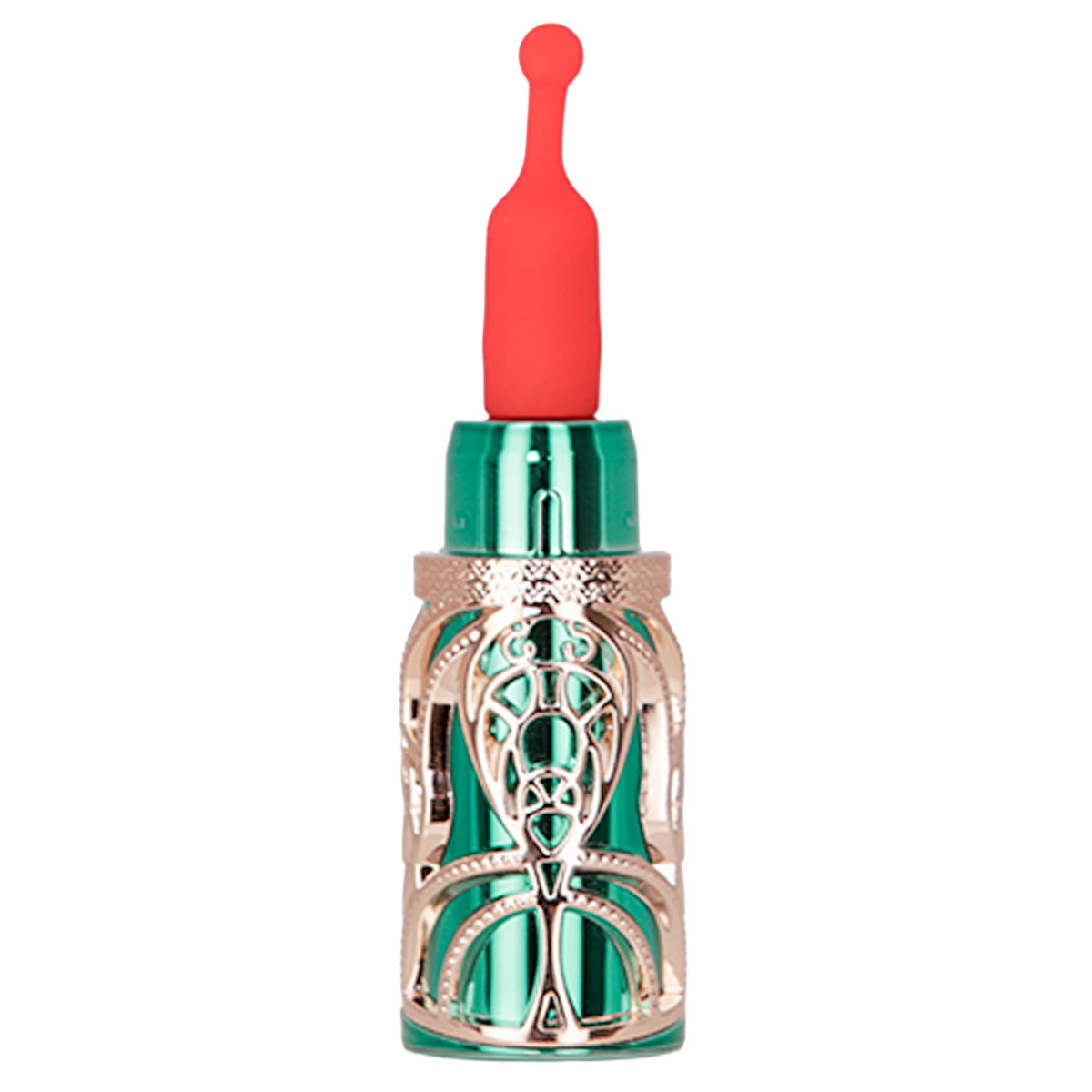 Emerald Kiss Lipstick – Green and Rose Gold