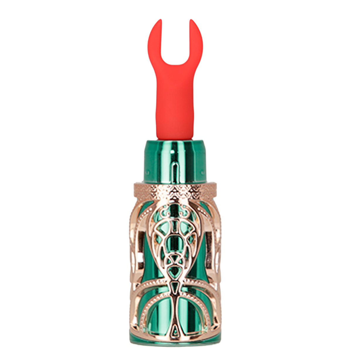 Emerald Kiss Lipstick – Green and Rose Gold