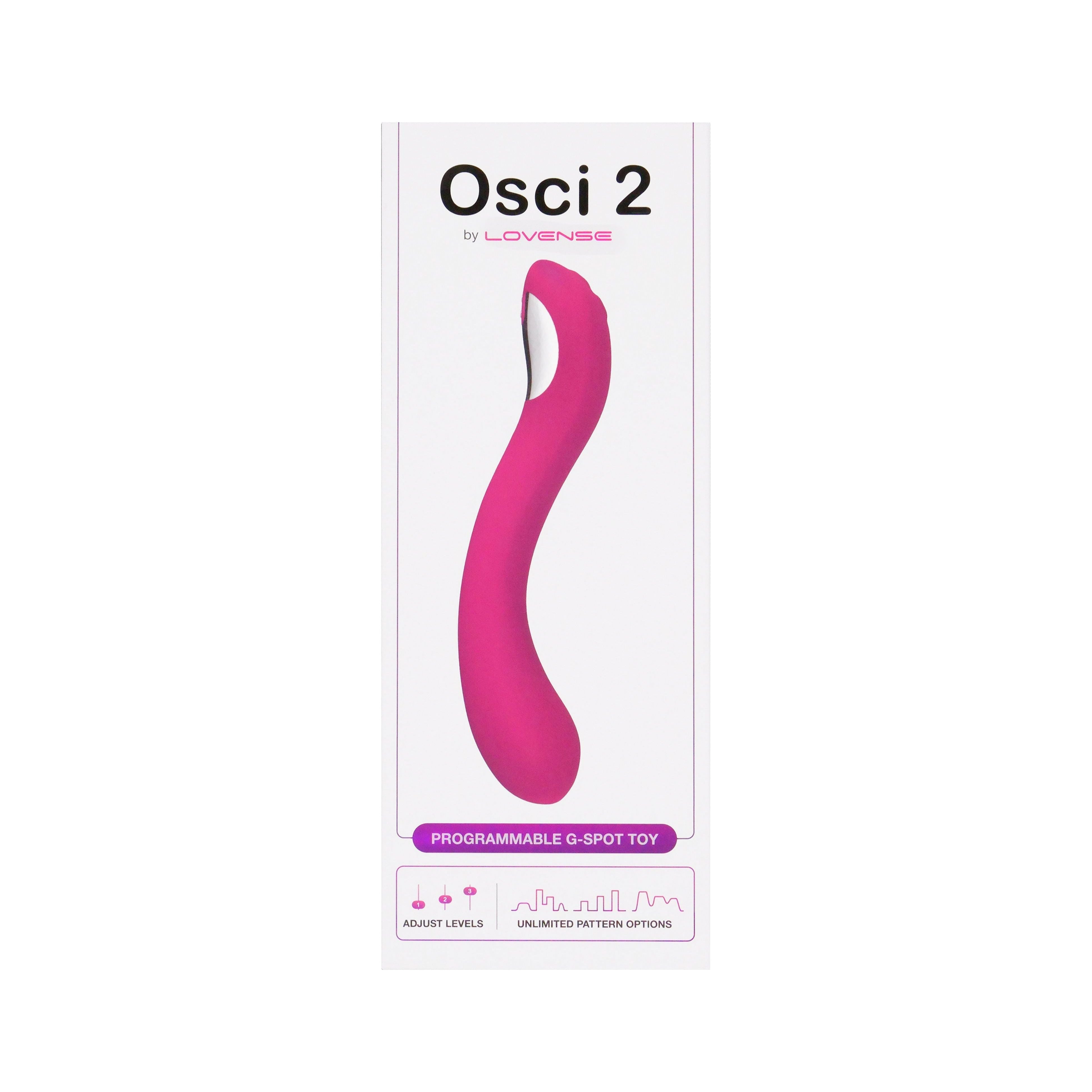 Lovense - Osci 2 - G-Spot Oscillation Wand - Pink