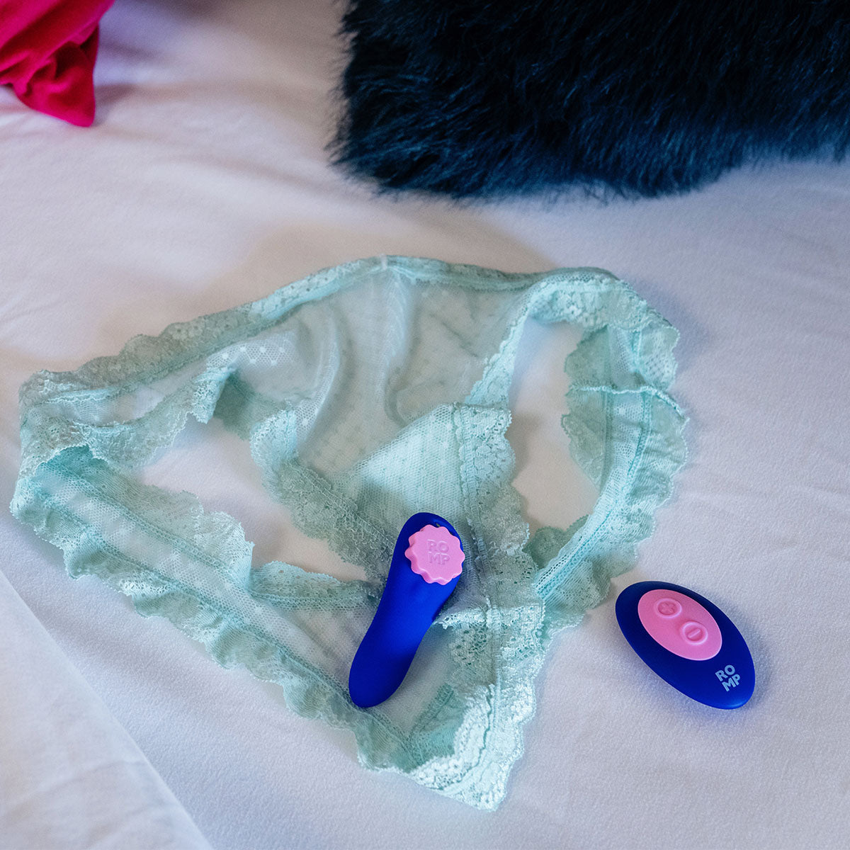 ROMP - Party Wearable Panty Vibrator - Purple