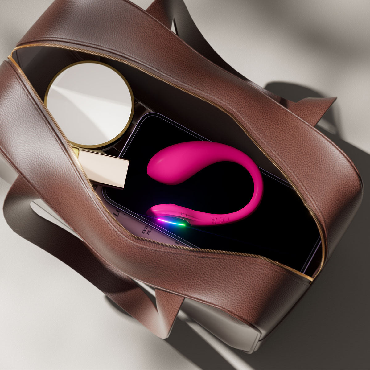 Lovense Lush Mini Remote Control Vibrator - Pink